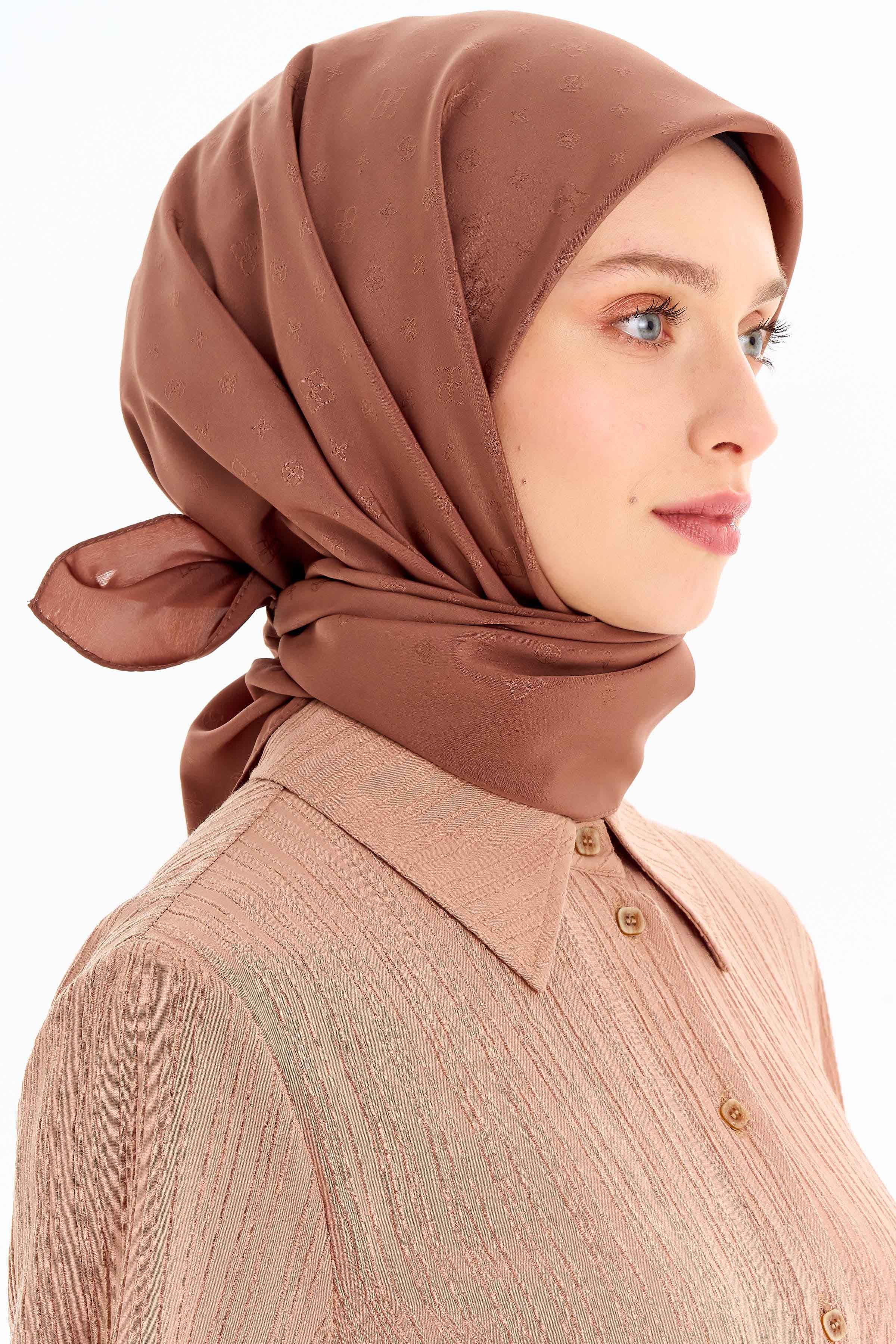 Capri Eşarp - Kahve TUGBA