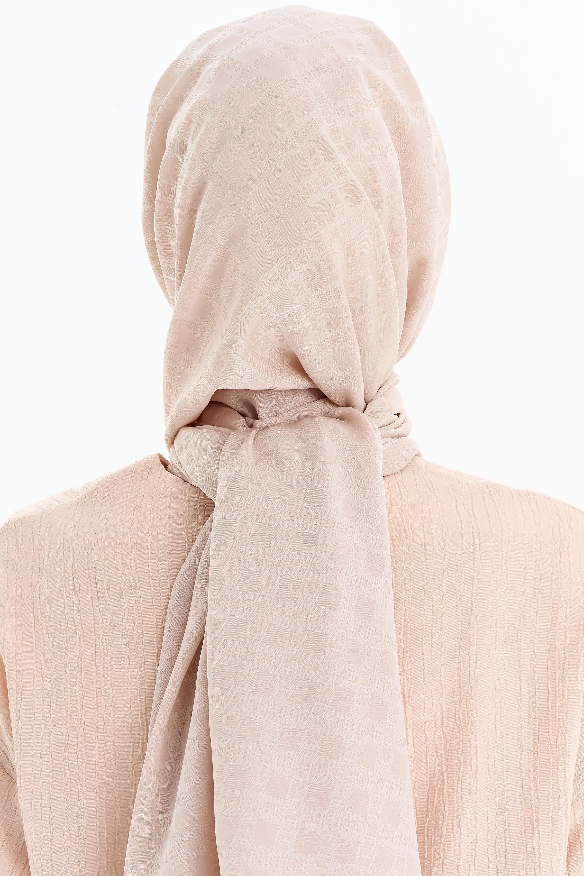 Kare Desen Capri Şal - Taş TUGBA