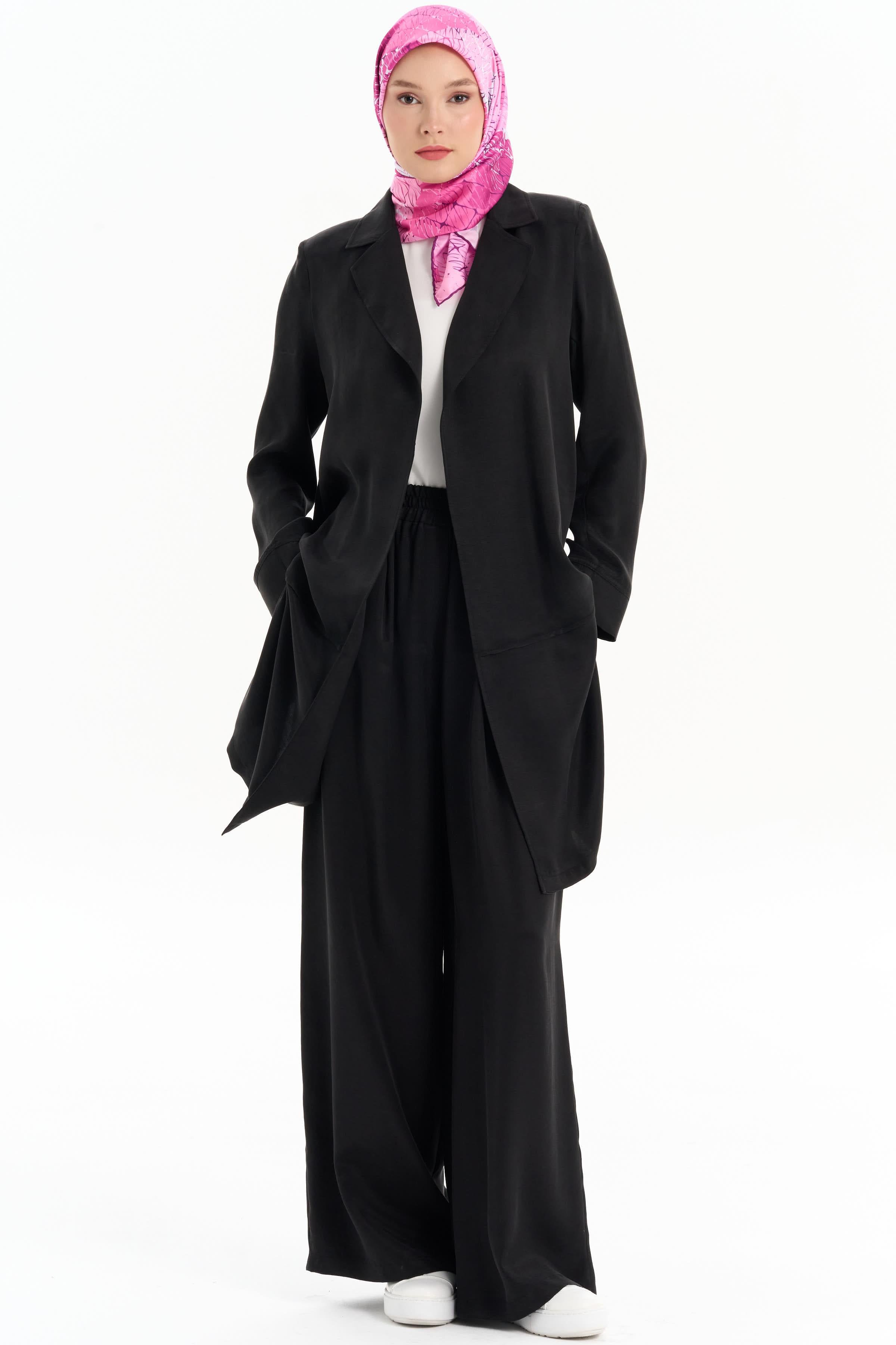 Ceket Pantolon Takım - Siyah TUGBA