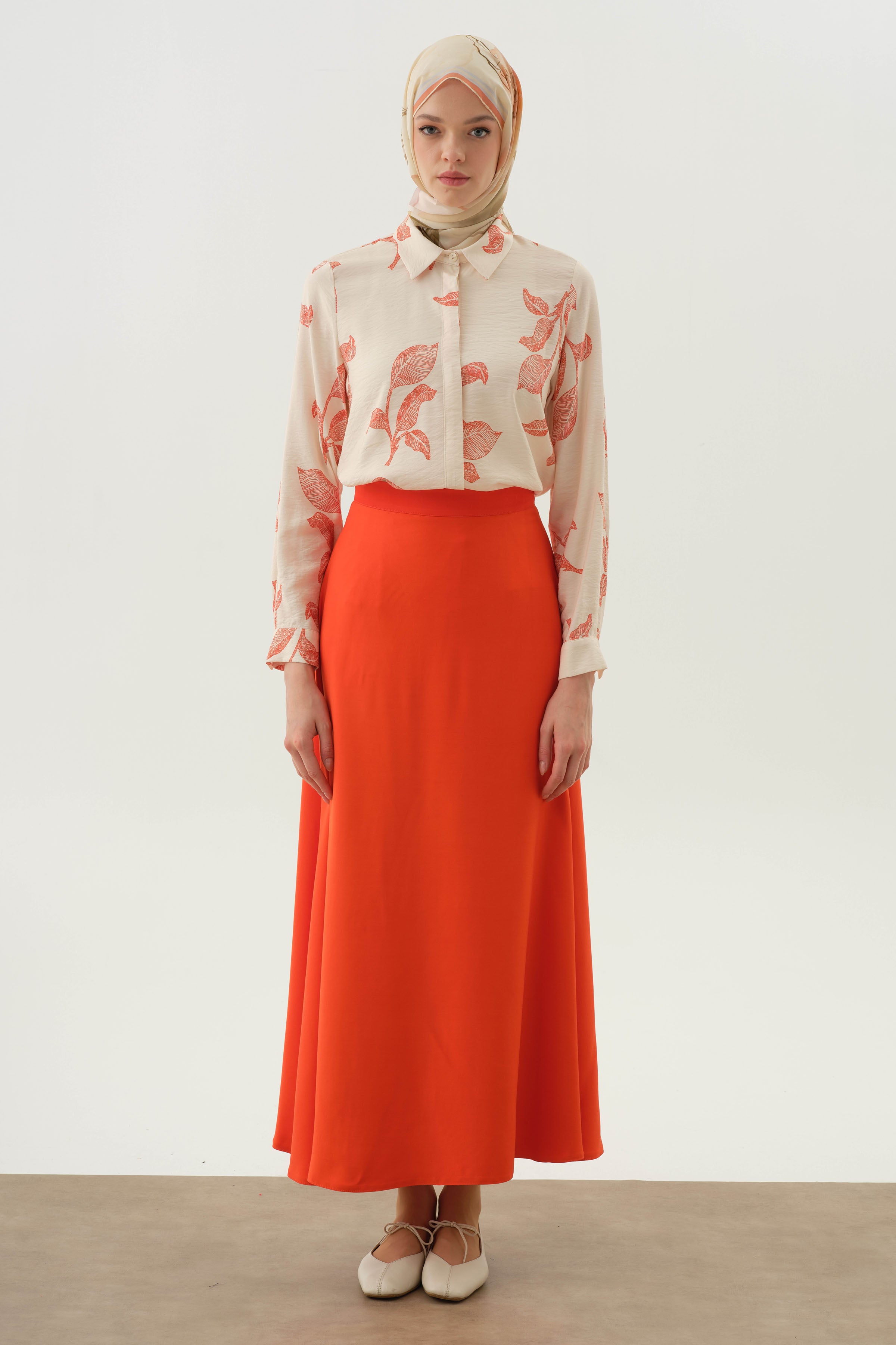 Cepsiz Godeli Etek - Mercan TUGBA