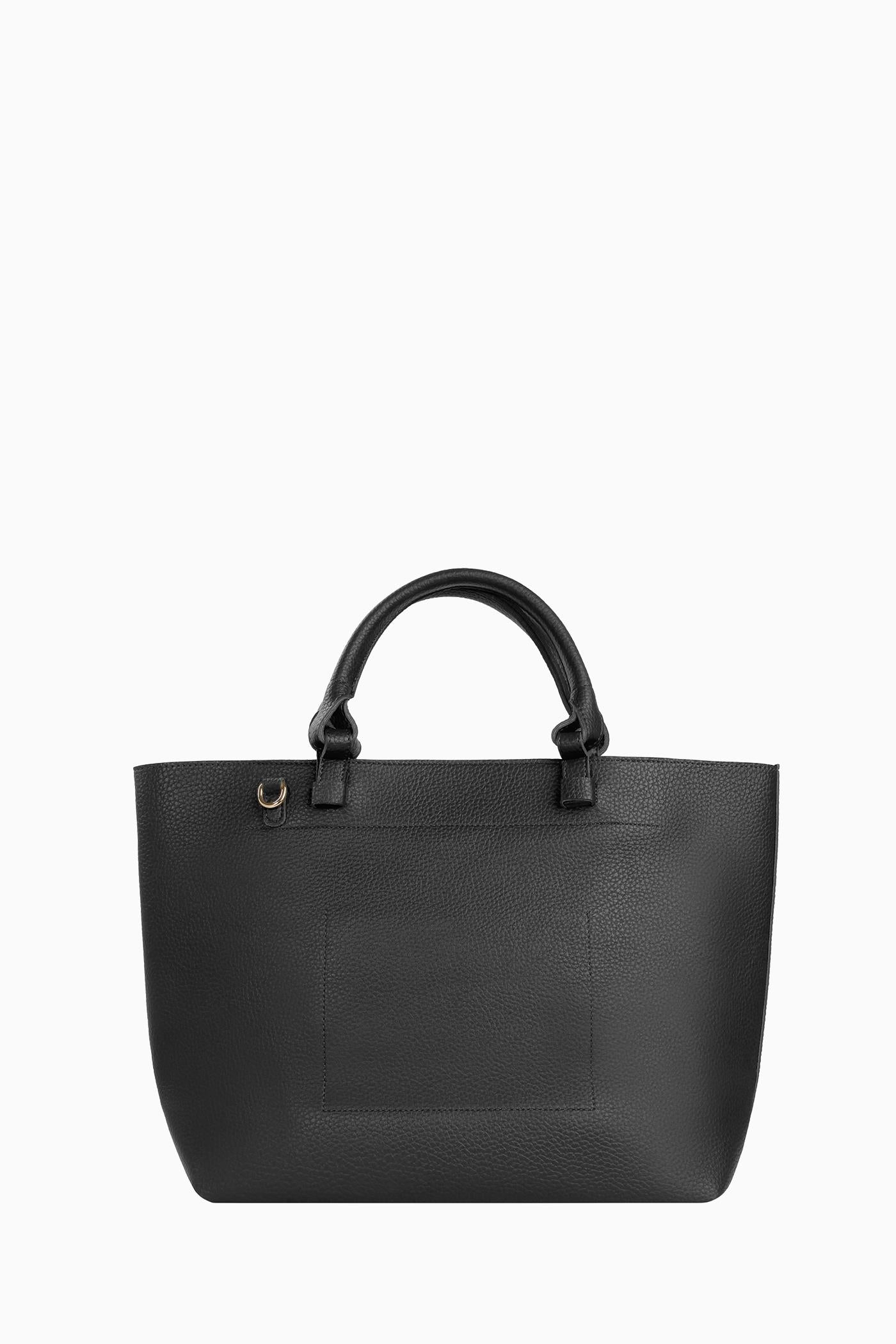 Çift Kulplu Çanta - Siyah TUGBA