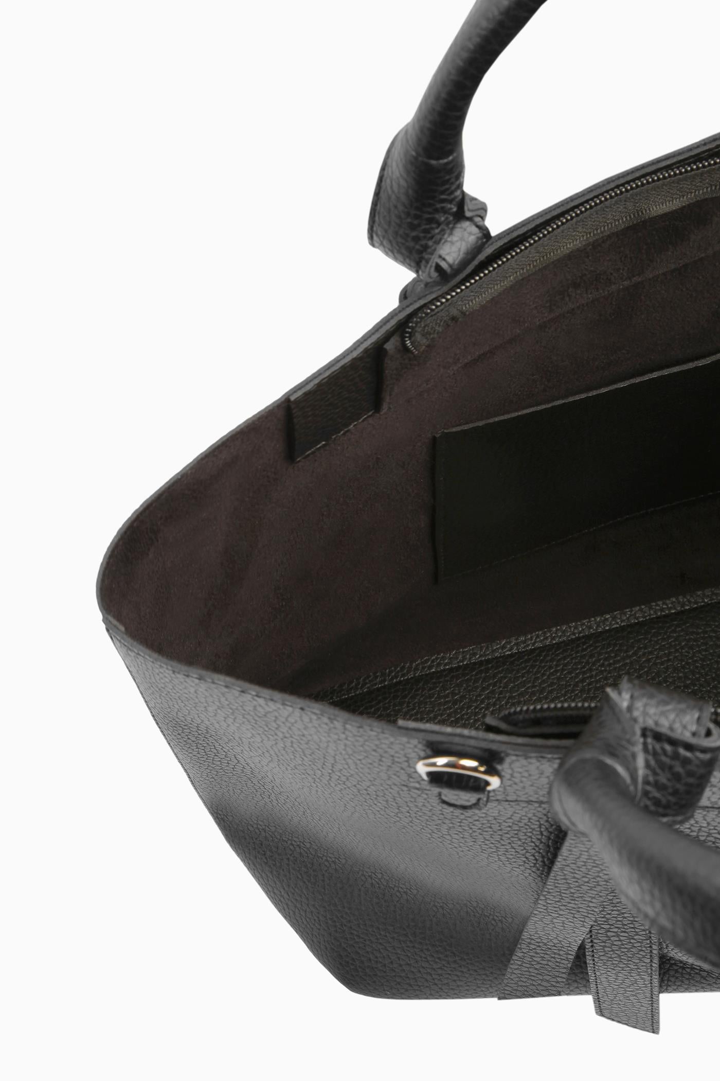 Çift Kulplu Çanta - Siyah TUGBA