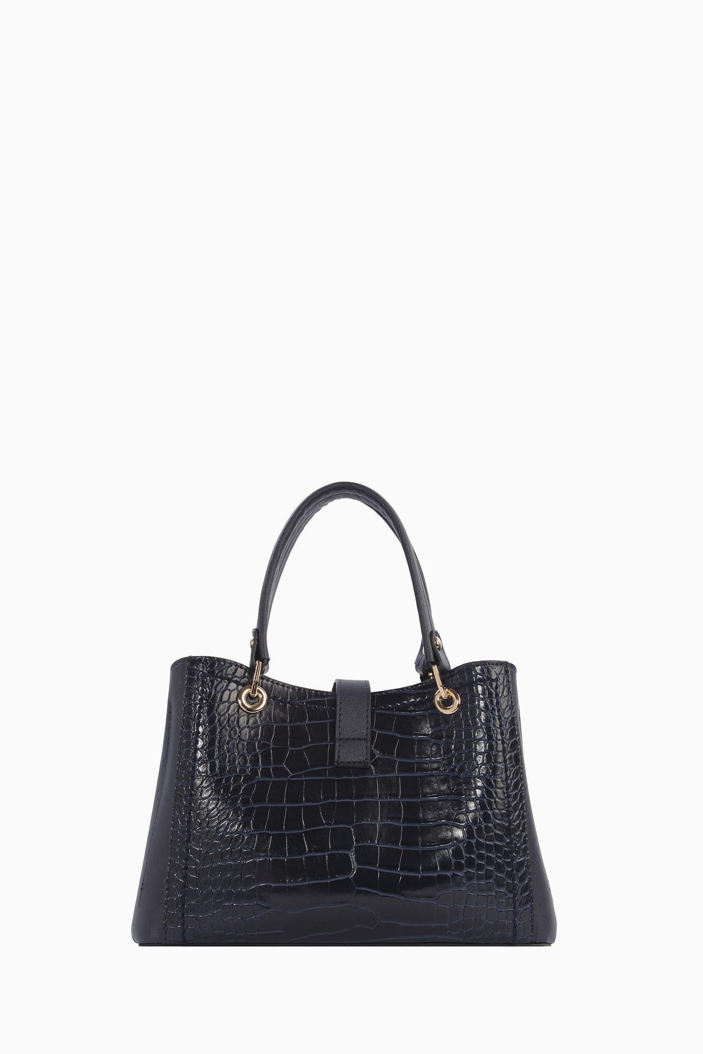 Çift Kulplu Coach Çanta - Lacivert TUGBA