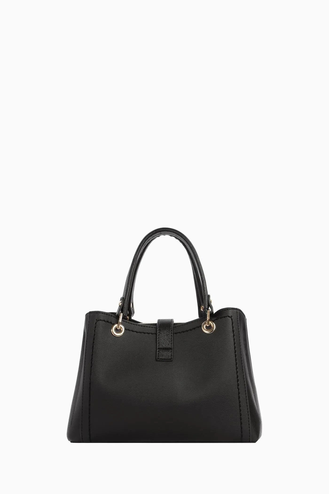 Çift Kulplu Coach Çanta - Siyah TUGBA