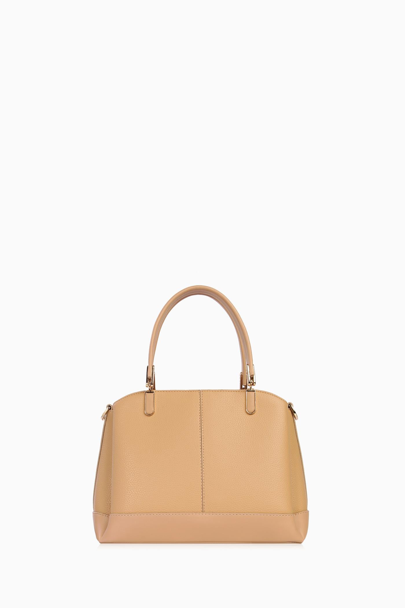 Çift Kulplu Satchel Çanta - Ten TUGBA