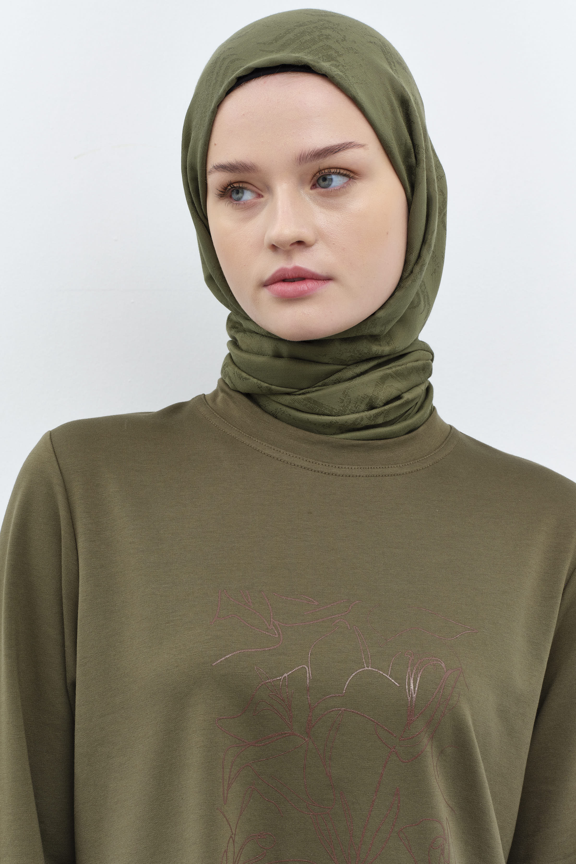 Dalga Desenli Şal - Çağla TUGBA