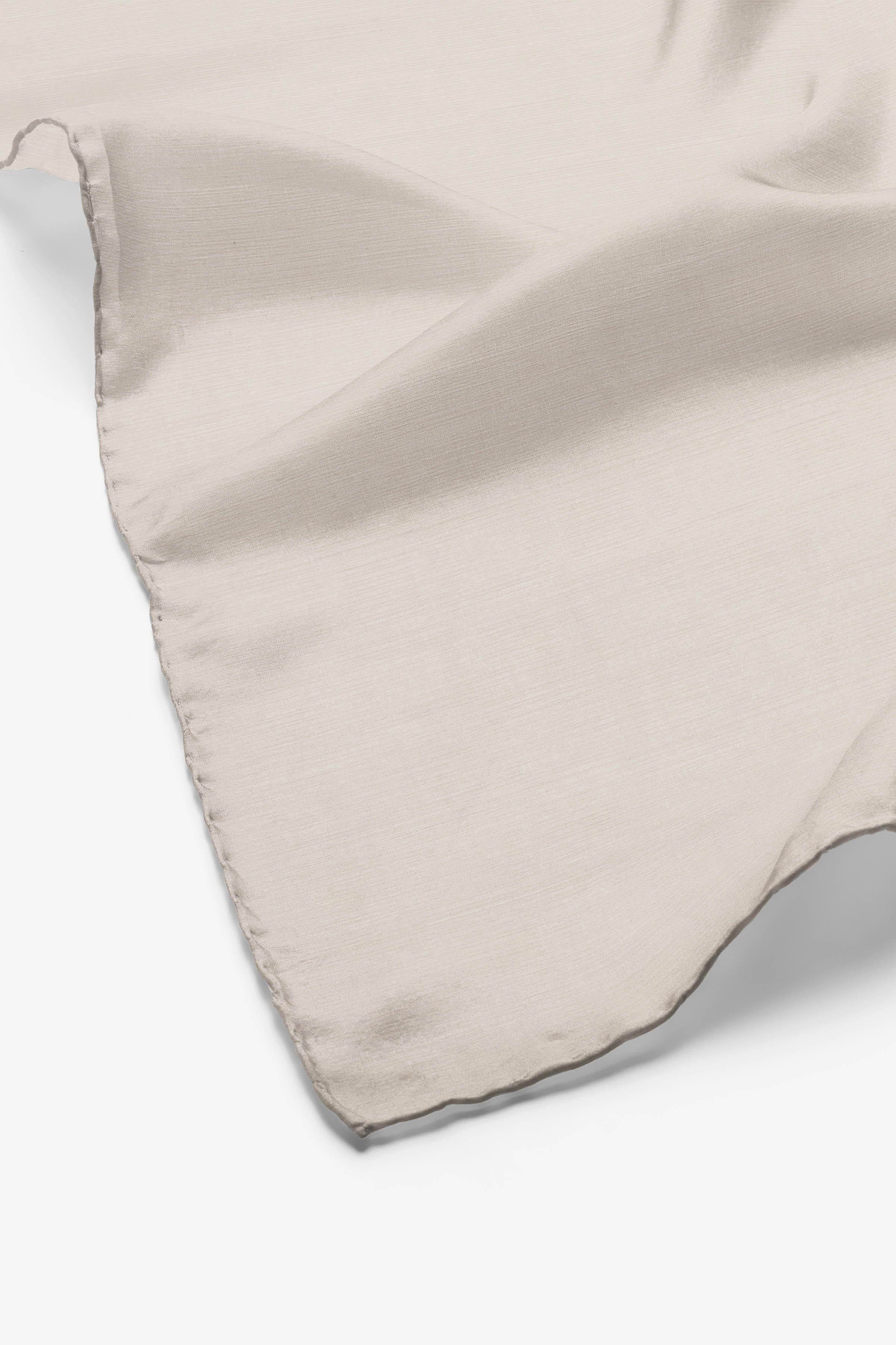 Dama Desenli Zeugma Eşarp - Bej TUGBA