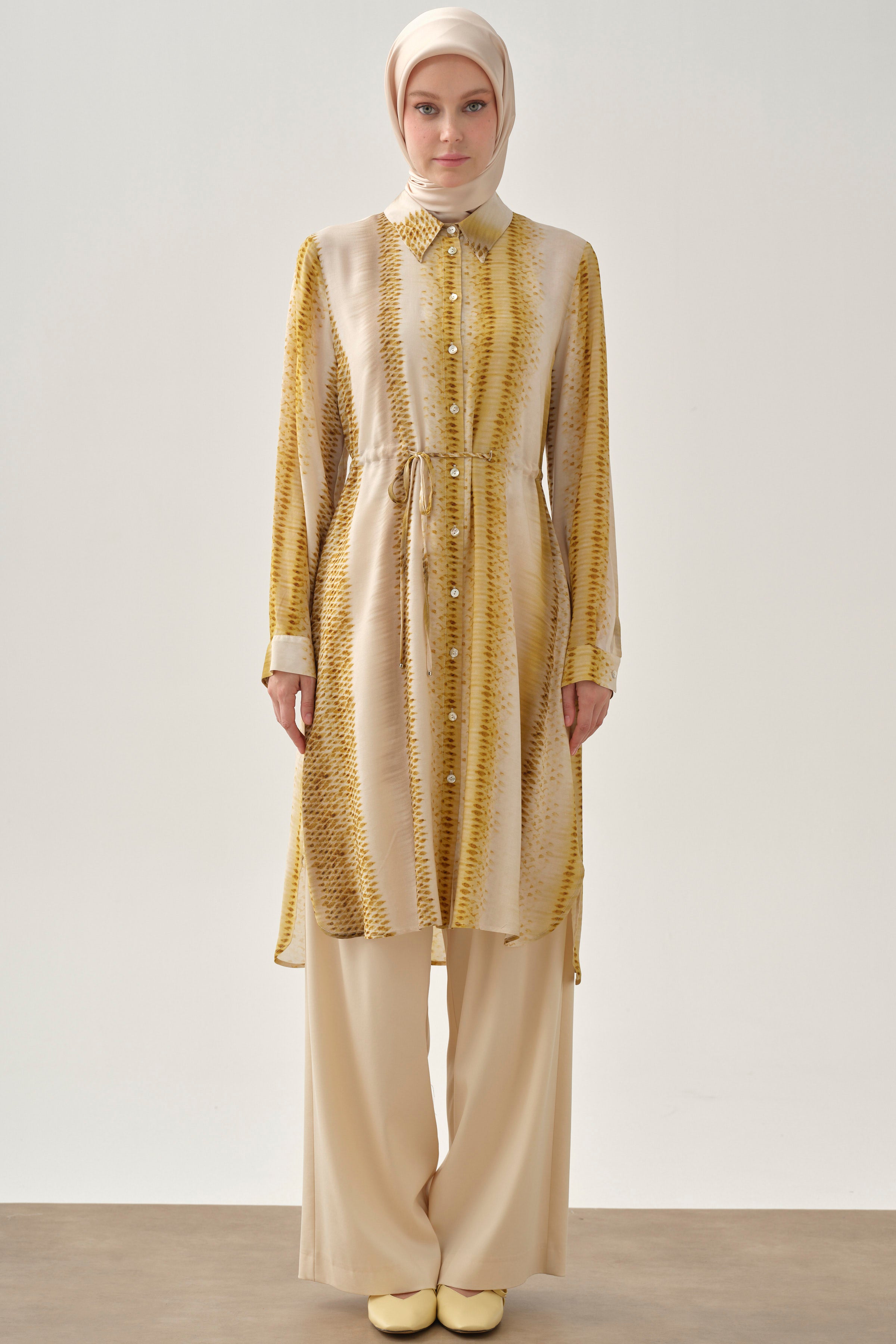 Degrade Desenli Tunik - Asit TUGBA