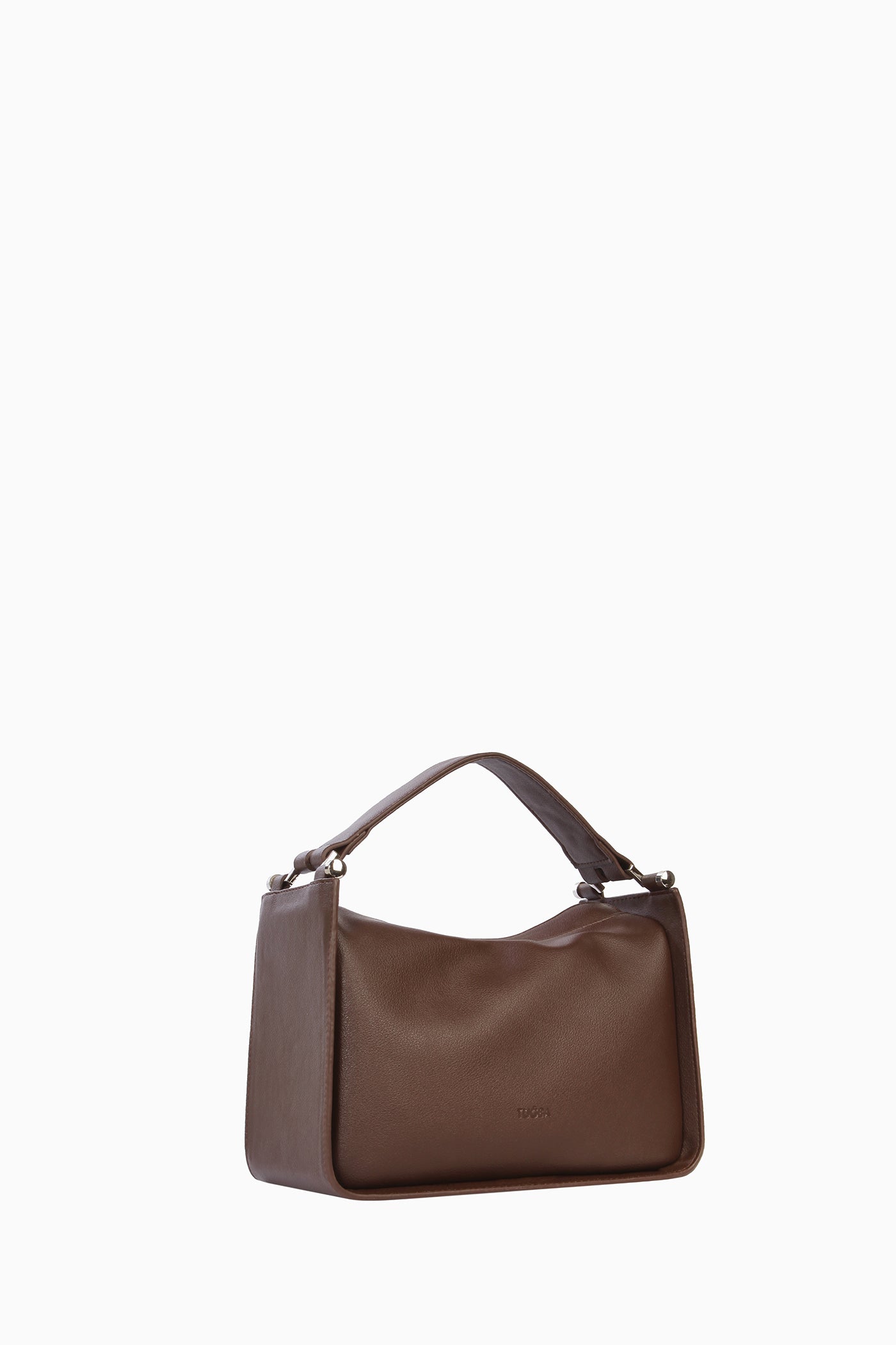 Dikdörtgen Kol Çantası - Acı Kahve TUGBA