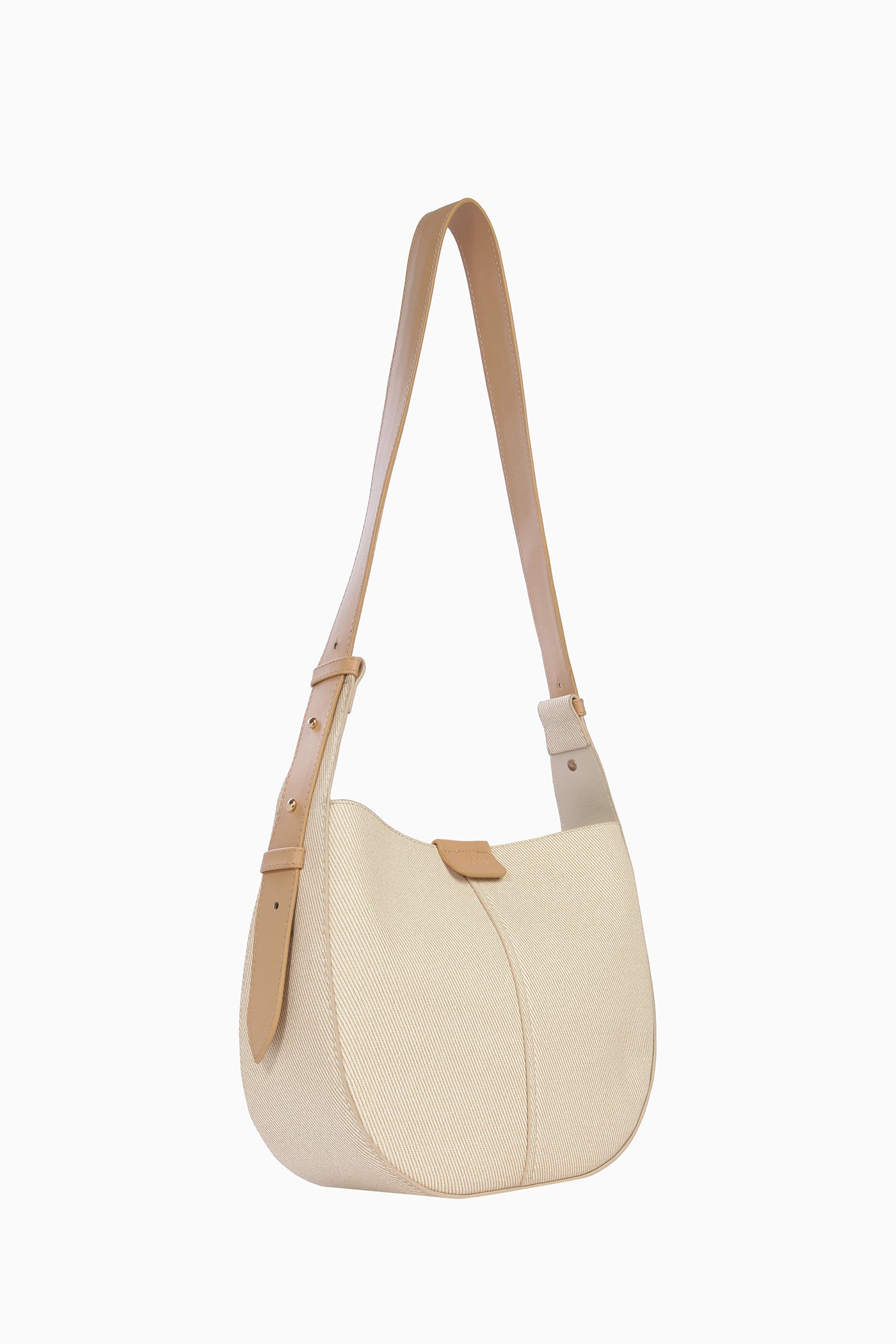 Dikey Dikiş Detaylı Çanta - Bej TUGBA