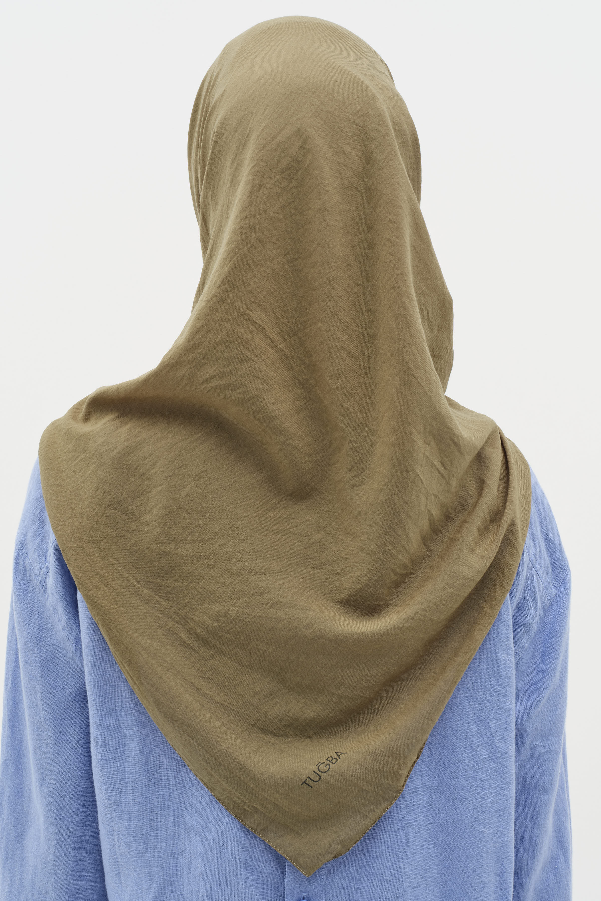 Düz Renk Eşarp - Çağla TUGBA