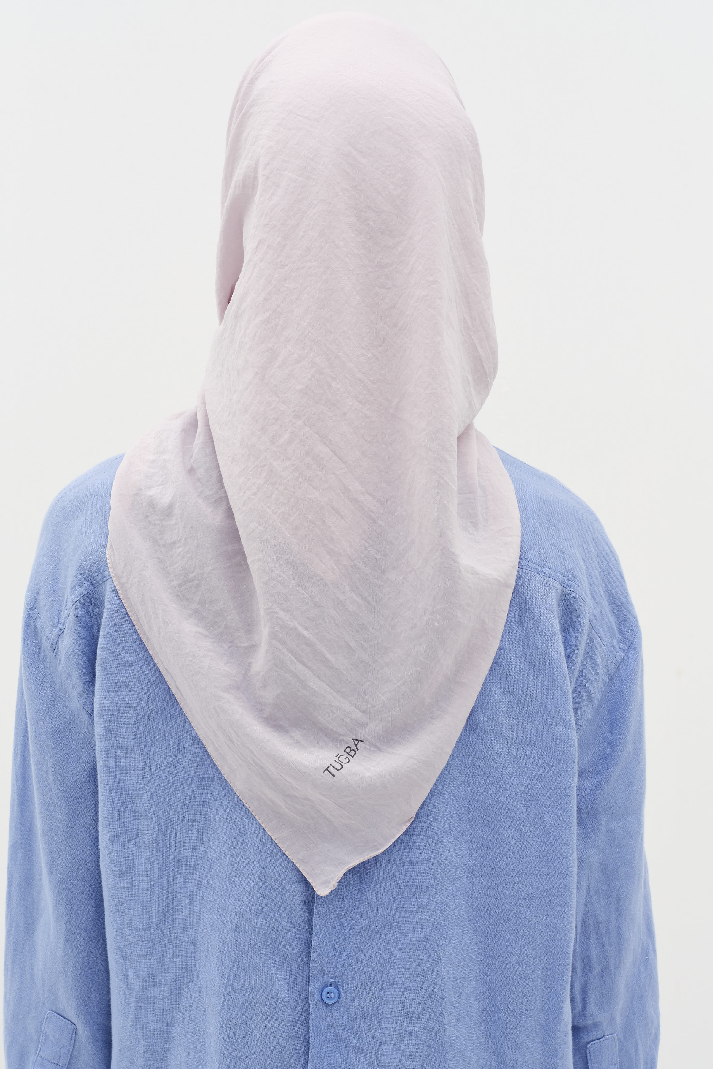 Düz Renk Eşarp - Taş TUGBA