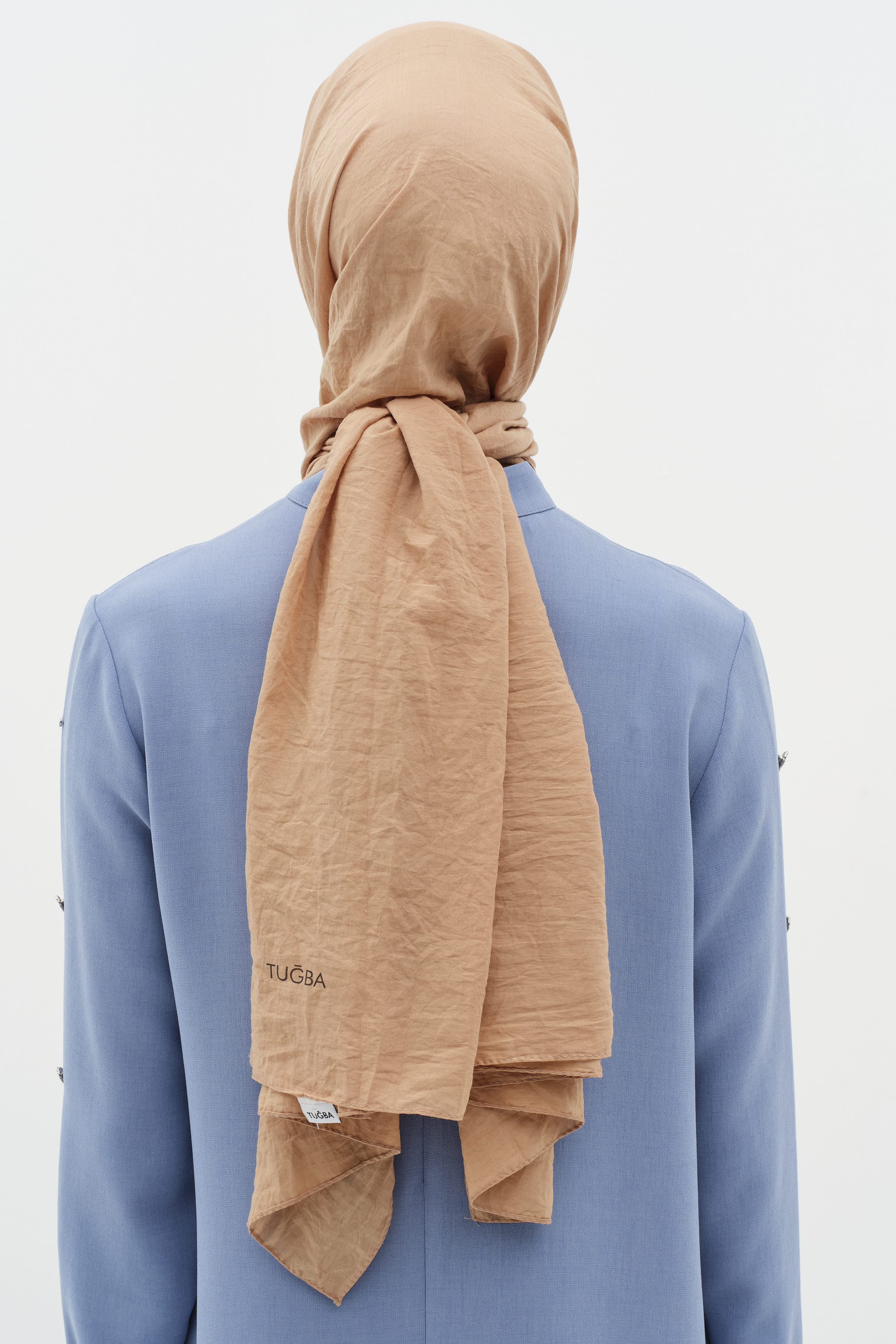 Düz Renk Şal - Vizon TUĞBA