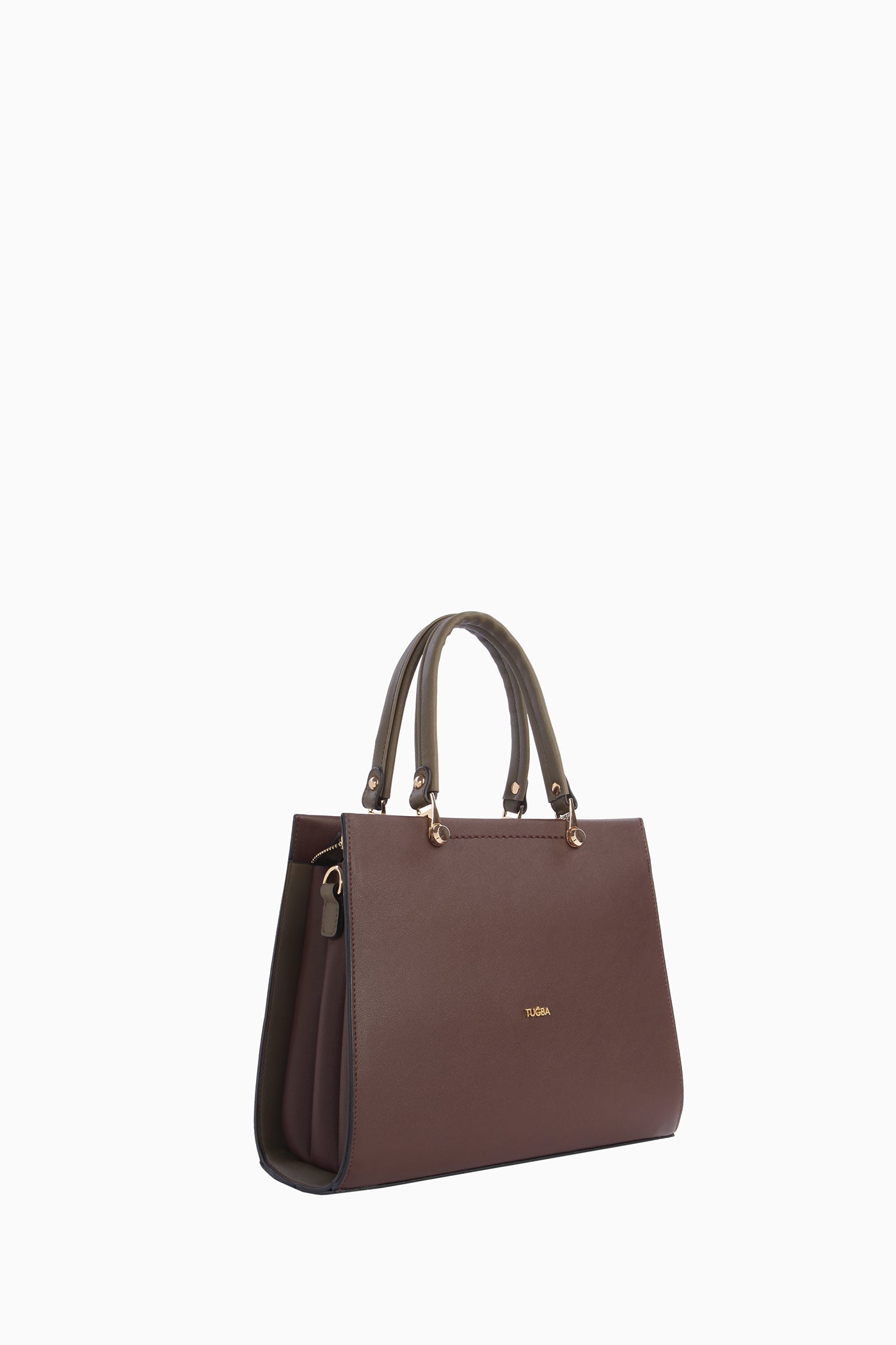 Fermuarlı Kol Çantası - Acı Kahve TUGBA