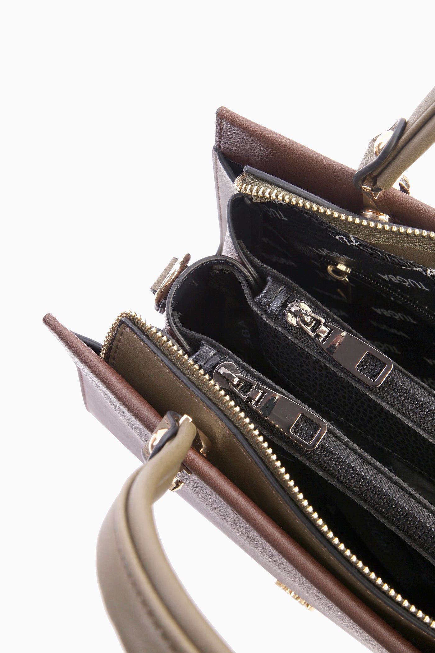 Fermuarlı Kol Çantası - Acı Kahve TUGBA