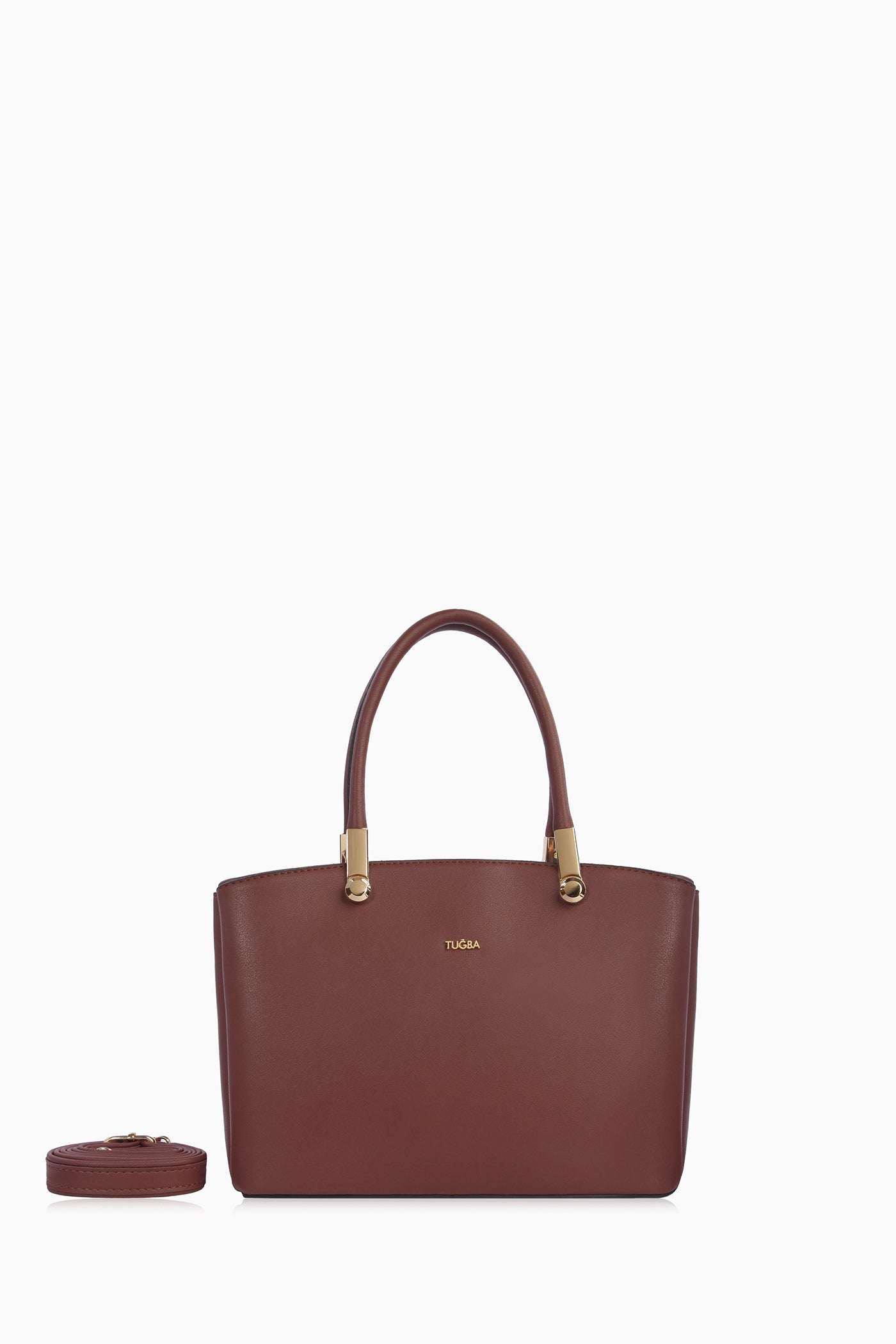 Fermuarlı Kol Çantası - Bordo TUGBA