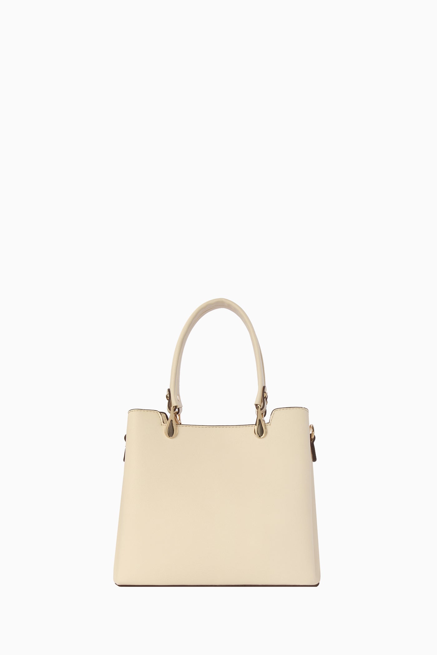 Fermuarlı Kol Çantası - Krem TUGBA