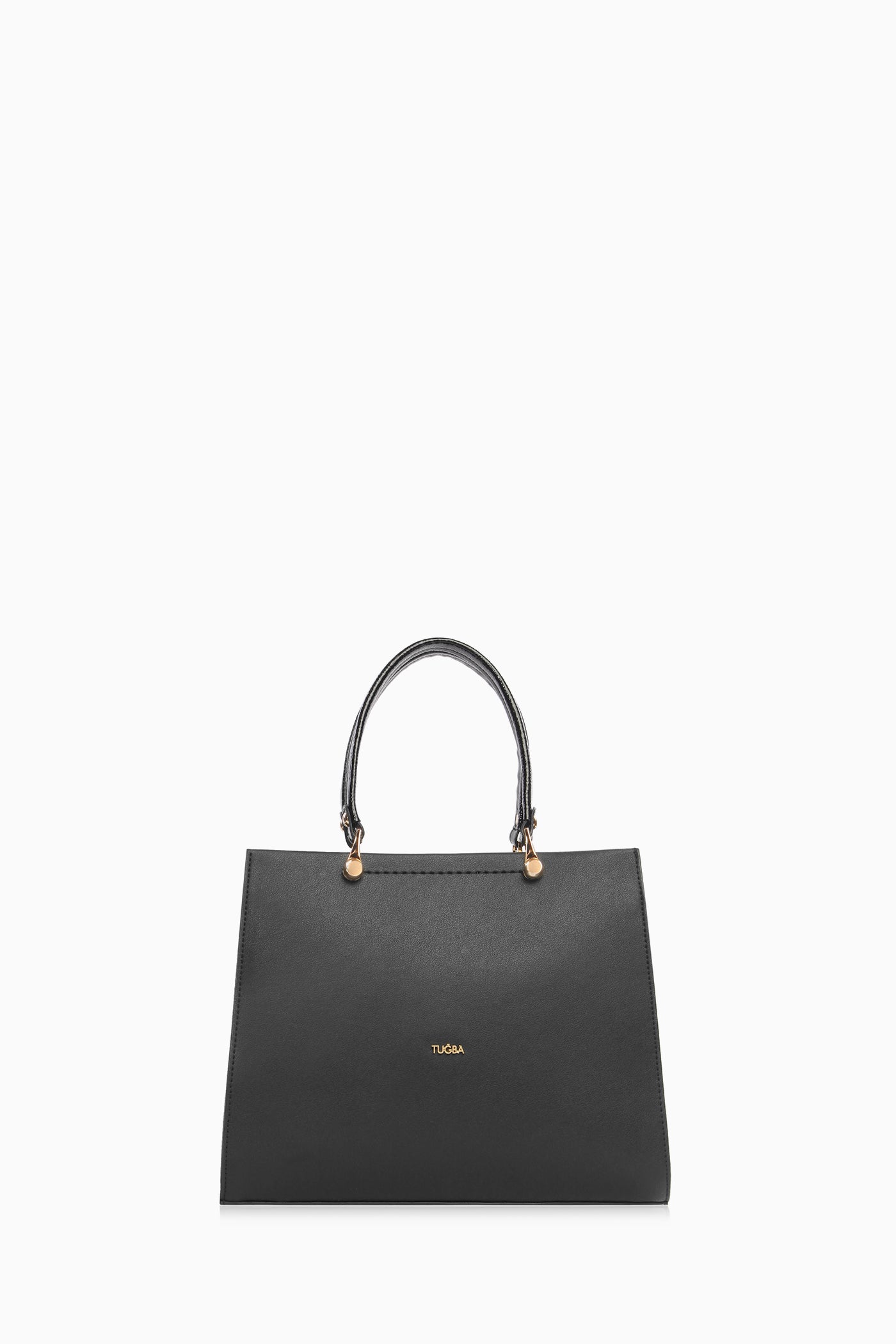 Fermuarlı Kol Çantası - Siyah TUGBA