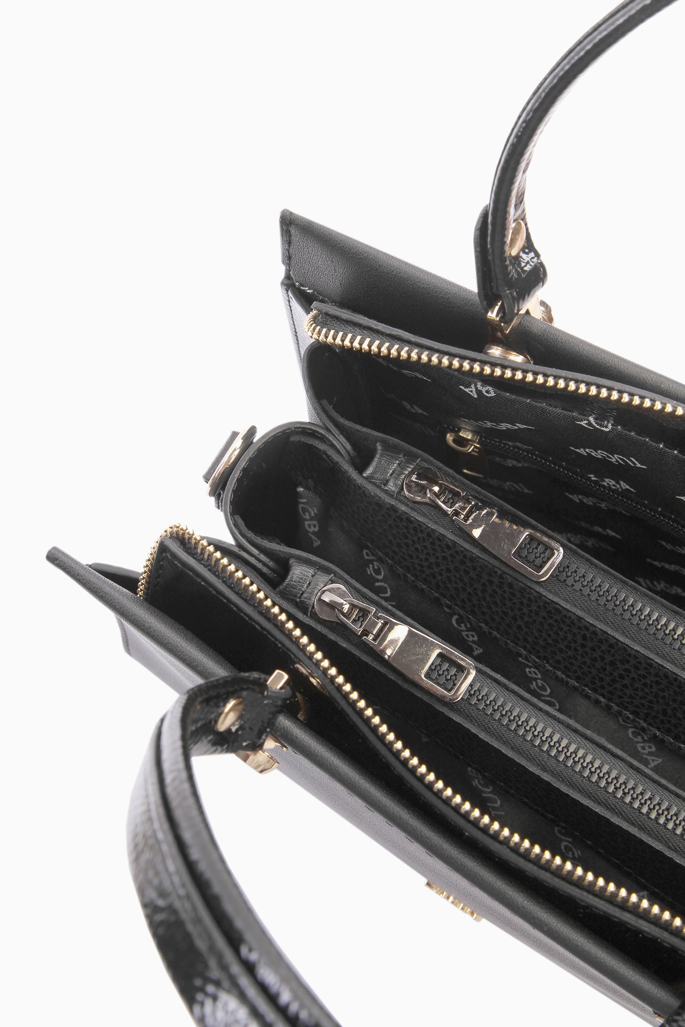 Fermuarlı Kol Çantası - Siyah TUGBA