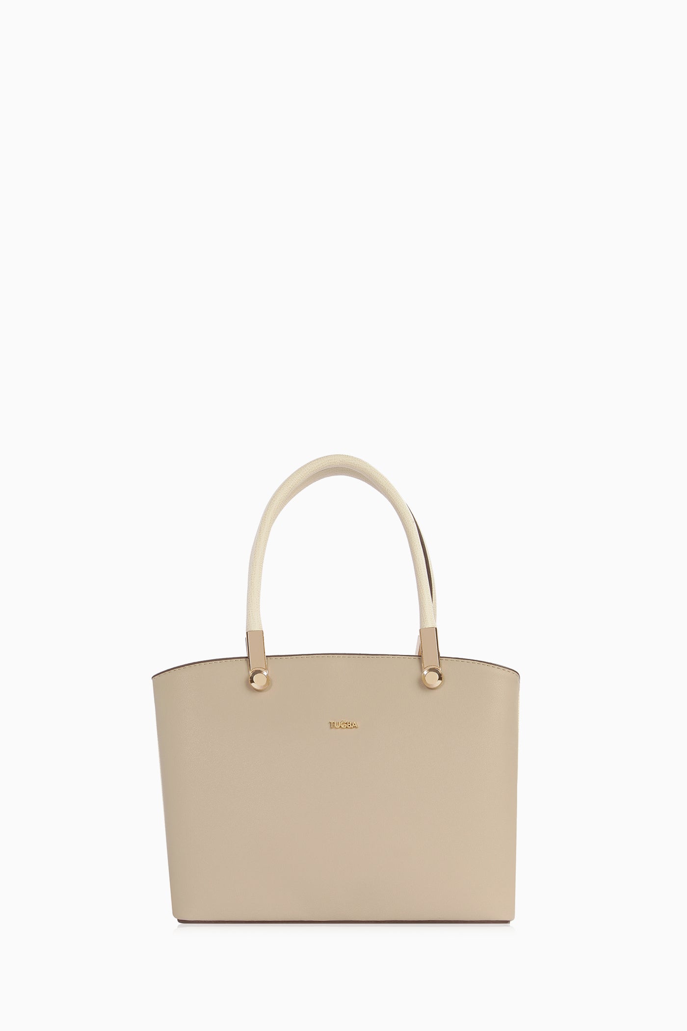 Fermuarlı Kol Çantası - Vizon TUGBA