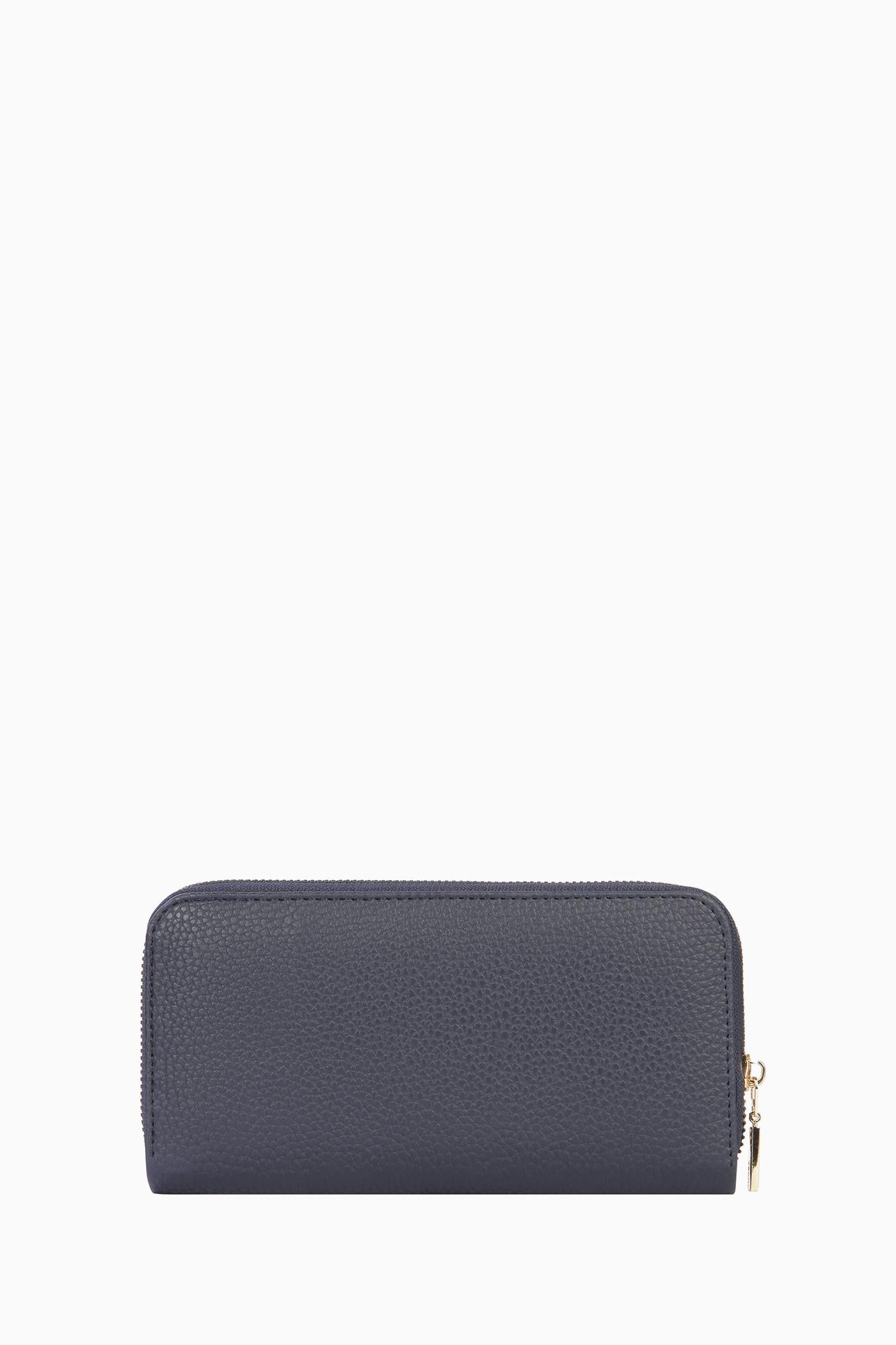 Fermuarlı Uzun Cüzdan - Lacivert TUĞBA