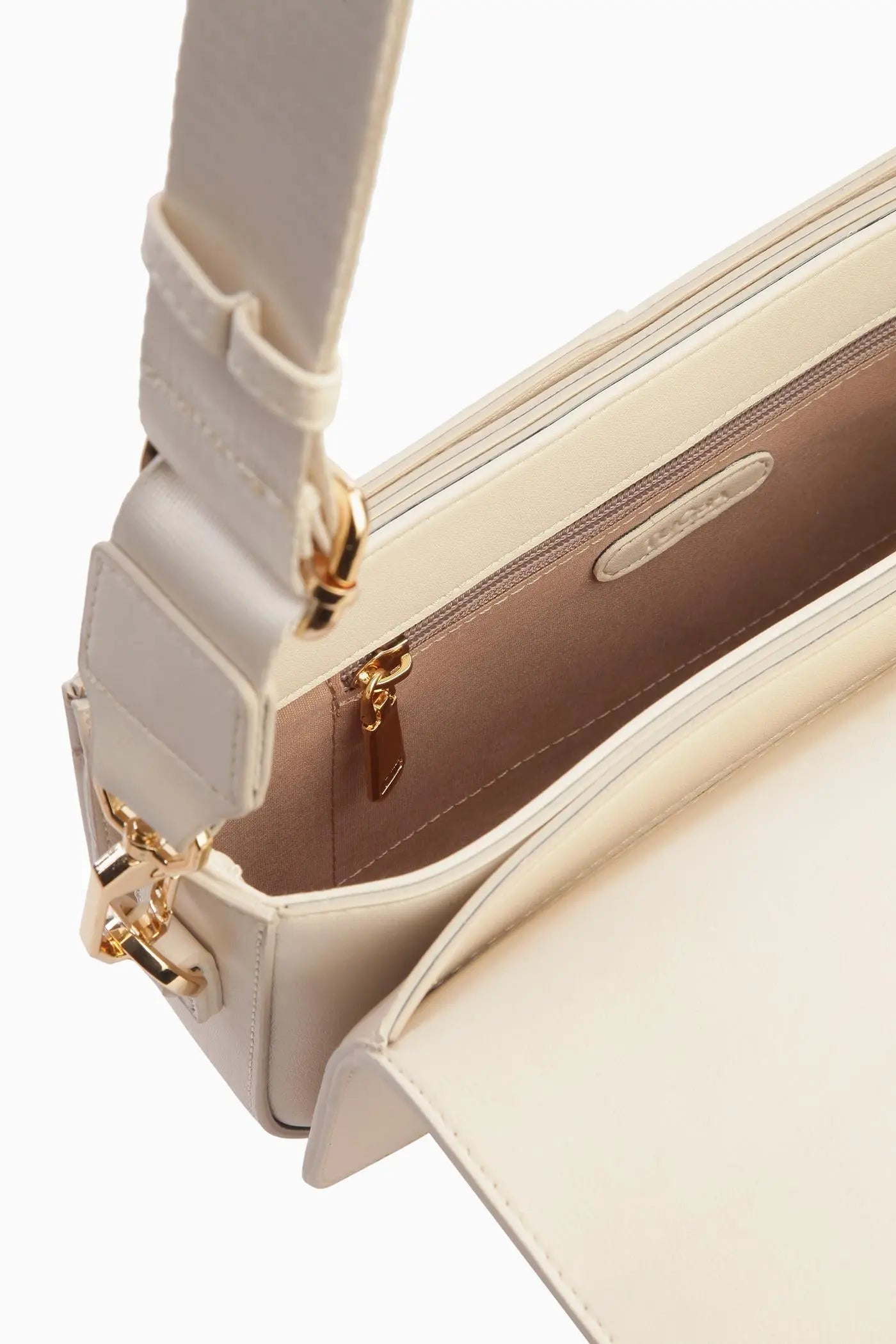 Flap Çanta - Bej TUGBA