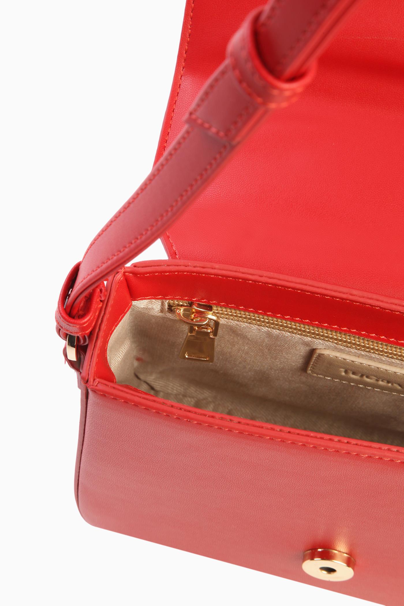 Flap Çanta - Kırmızı TUGBA