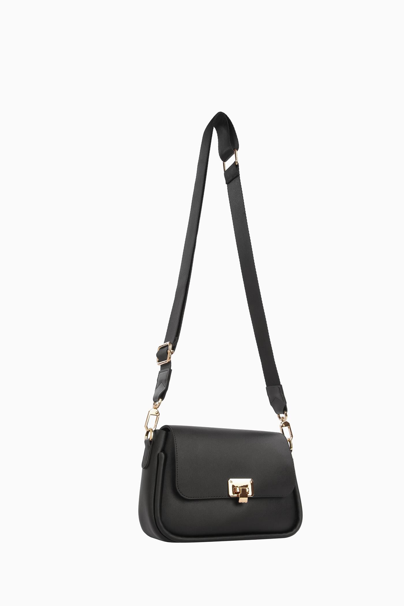 Flap Çanta - Siyah TUGBA