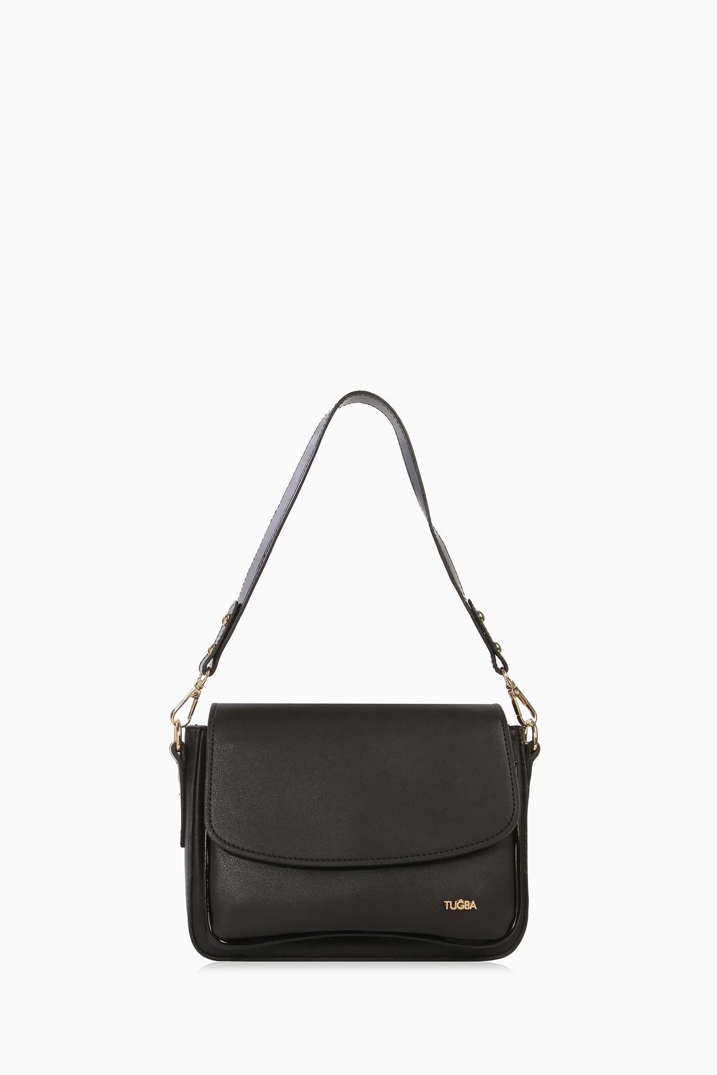 Flap Çanta - Siyah TUGBA