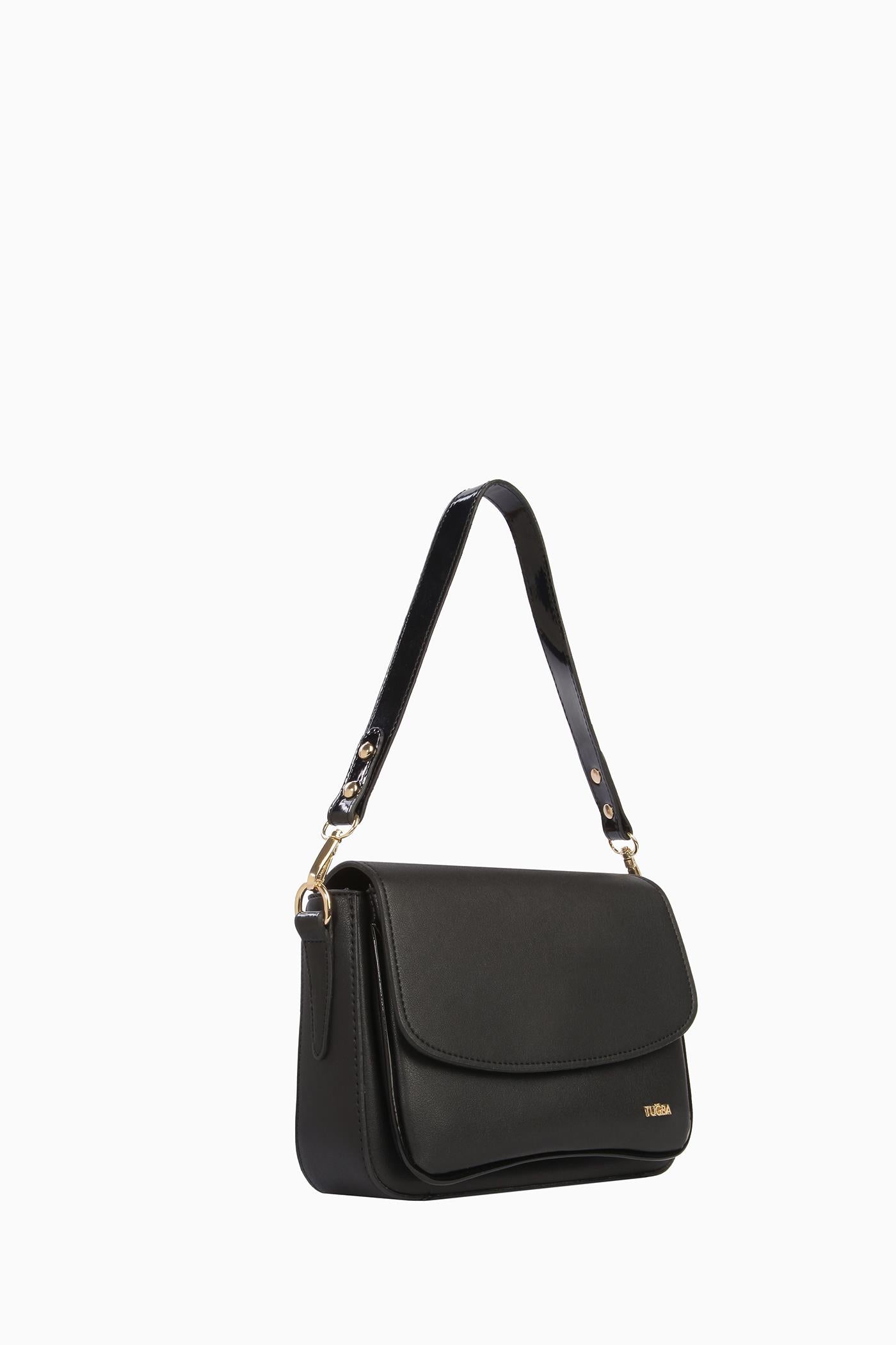 Flap Çanta - Siyah TUGBA