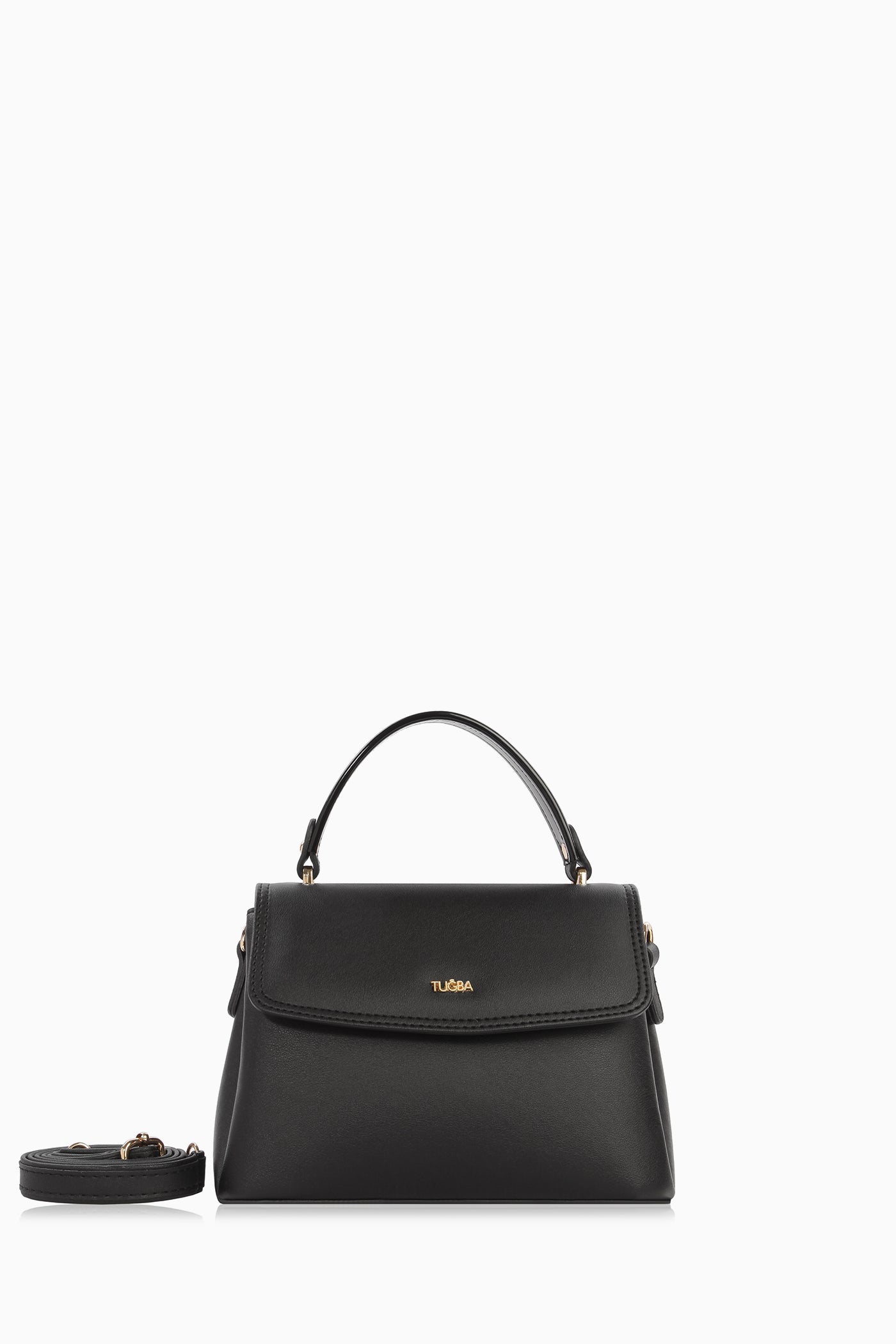 Flap Çanta - Siyah TUGBA