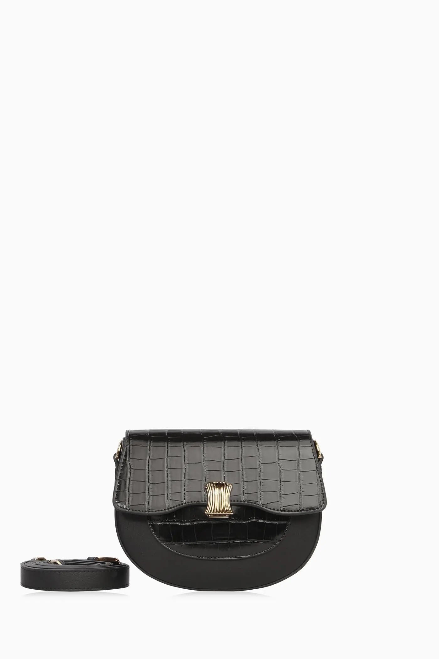 Flap Çanta - Siyah - Siyah TUGBA