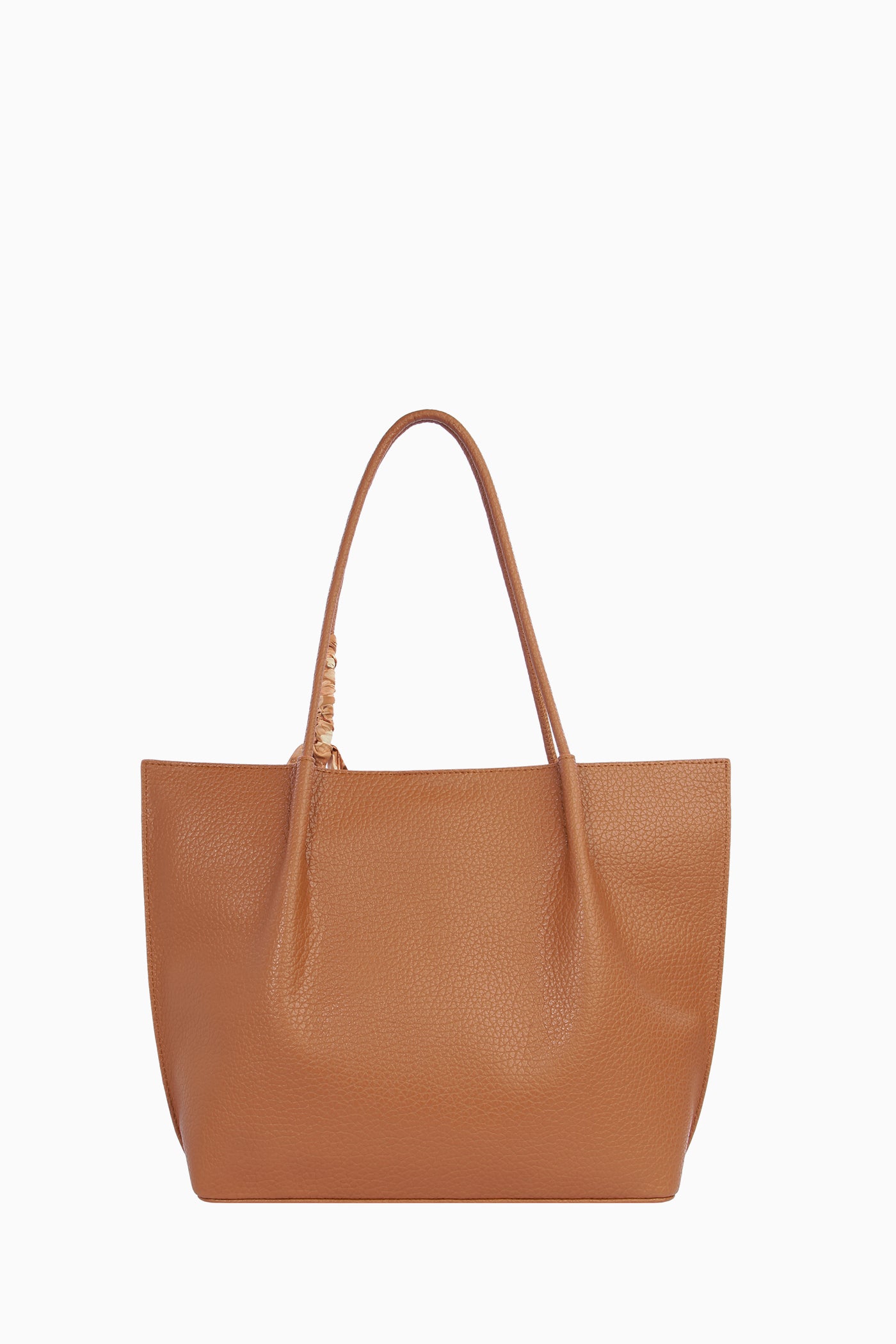 Fular Detaylı Omuz Çantası - Taba TUGBA