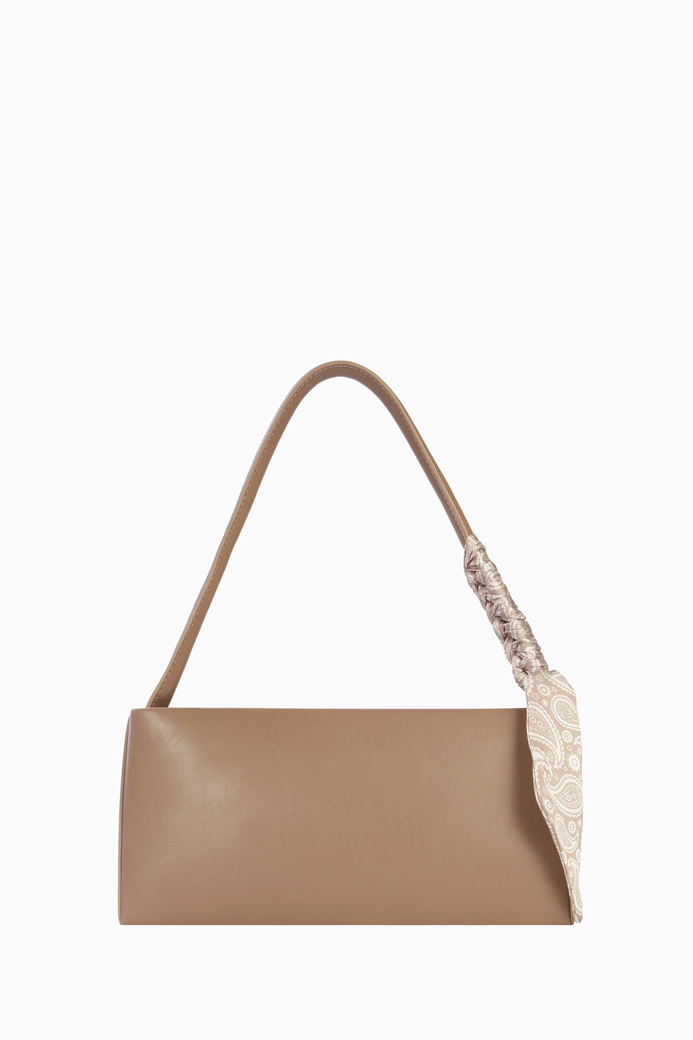 Fular Detaylı Çanta - Vizon TUGBA