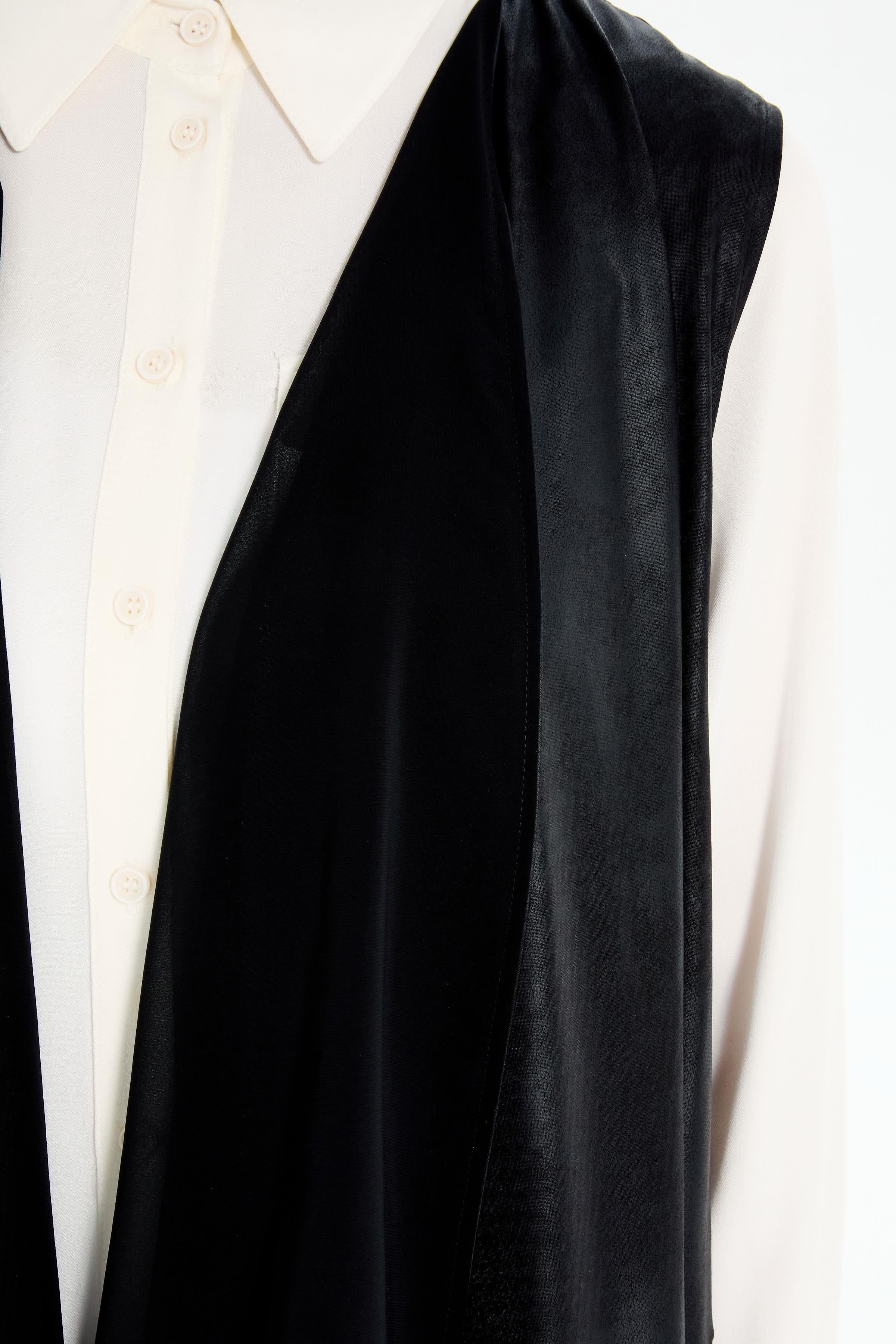 Garnili Salaş Yelek - Siyah TUGBA