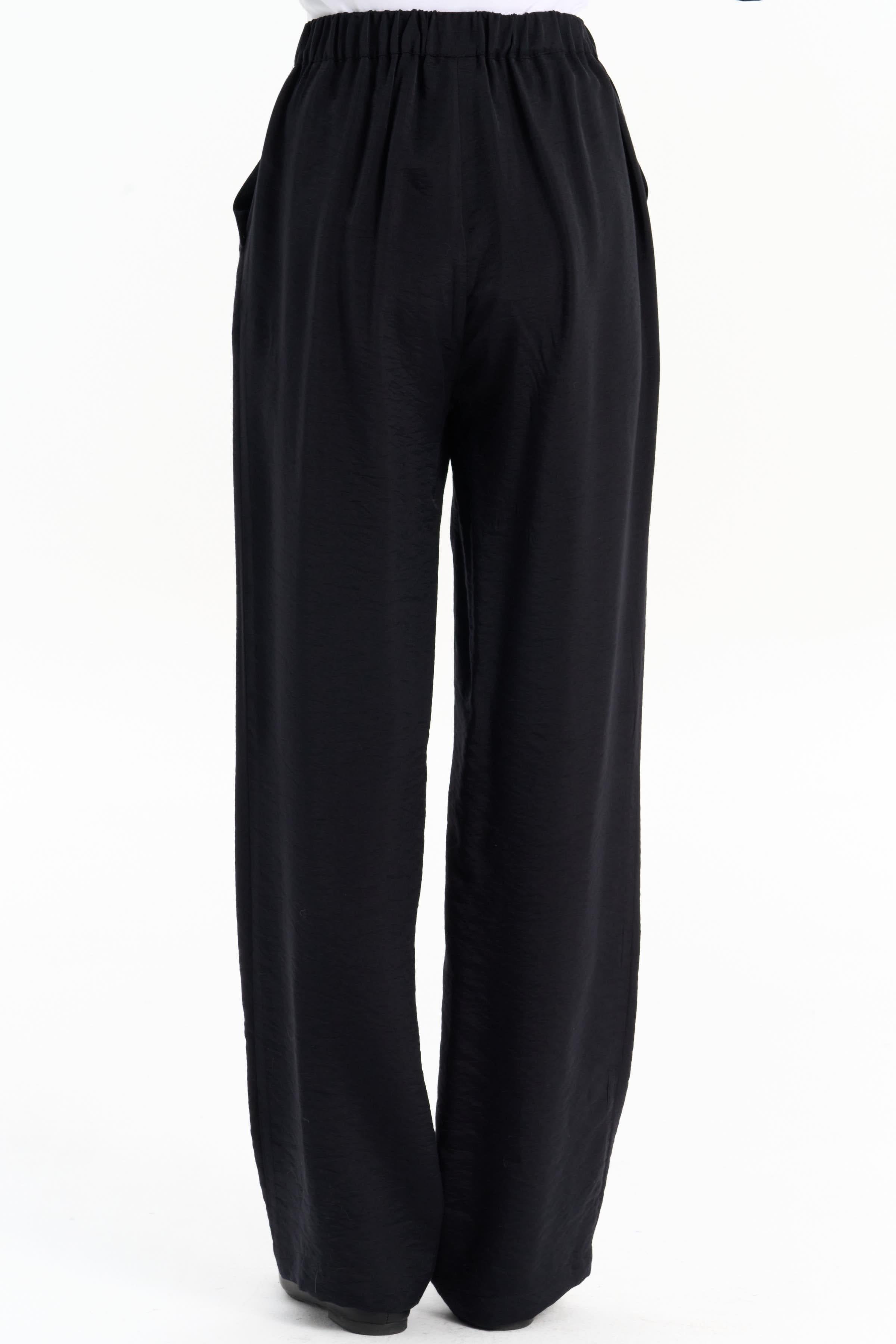 Garnili Tunik Pantolon Takım - Siyah TUGBA