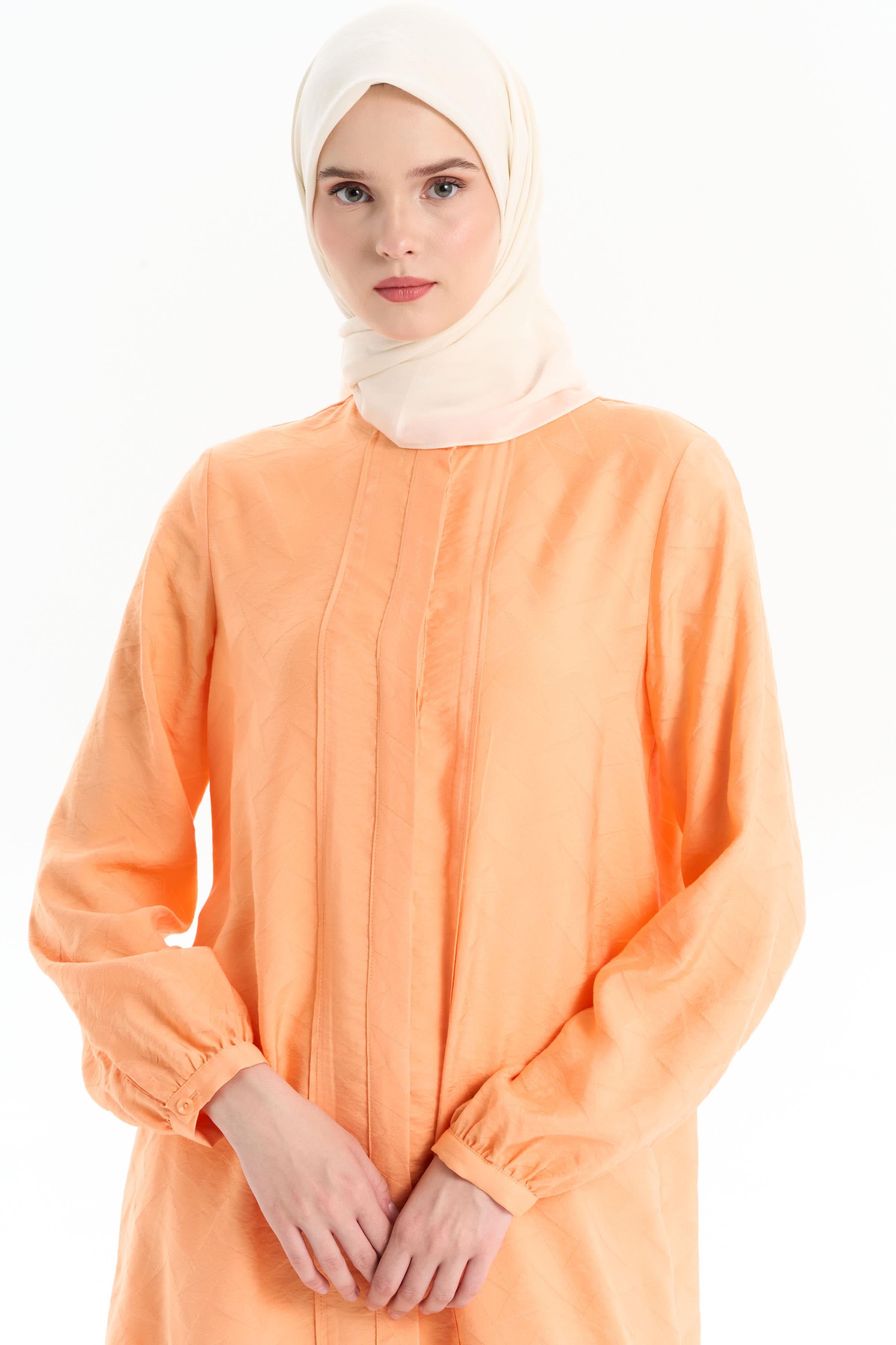 Garnili Tunik Pantolon Takım - Yavruağzı TUGBA