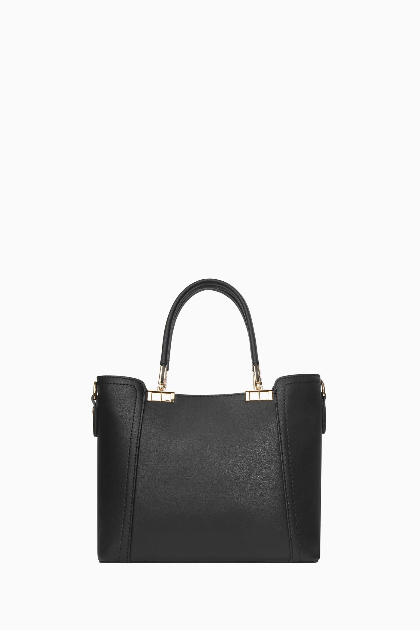 Gold Detaylı Çanta - Siyah TUGBA