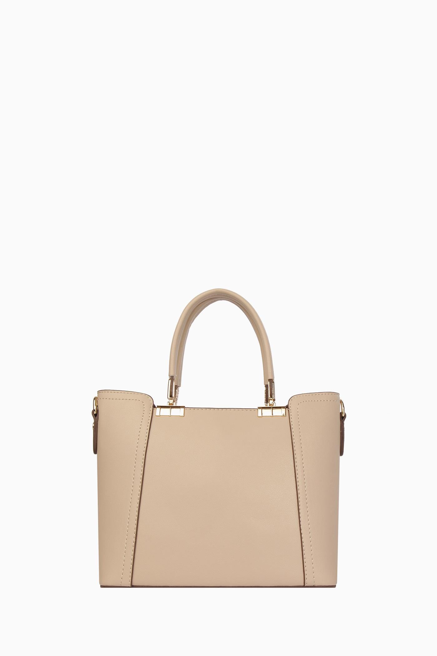 Gold Detaylı Çanta - Taş TUGBA