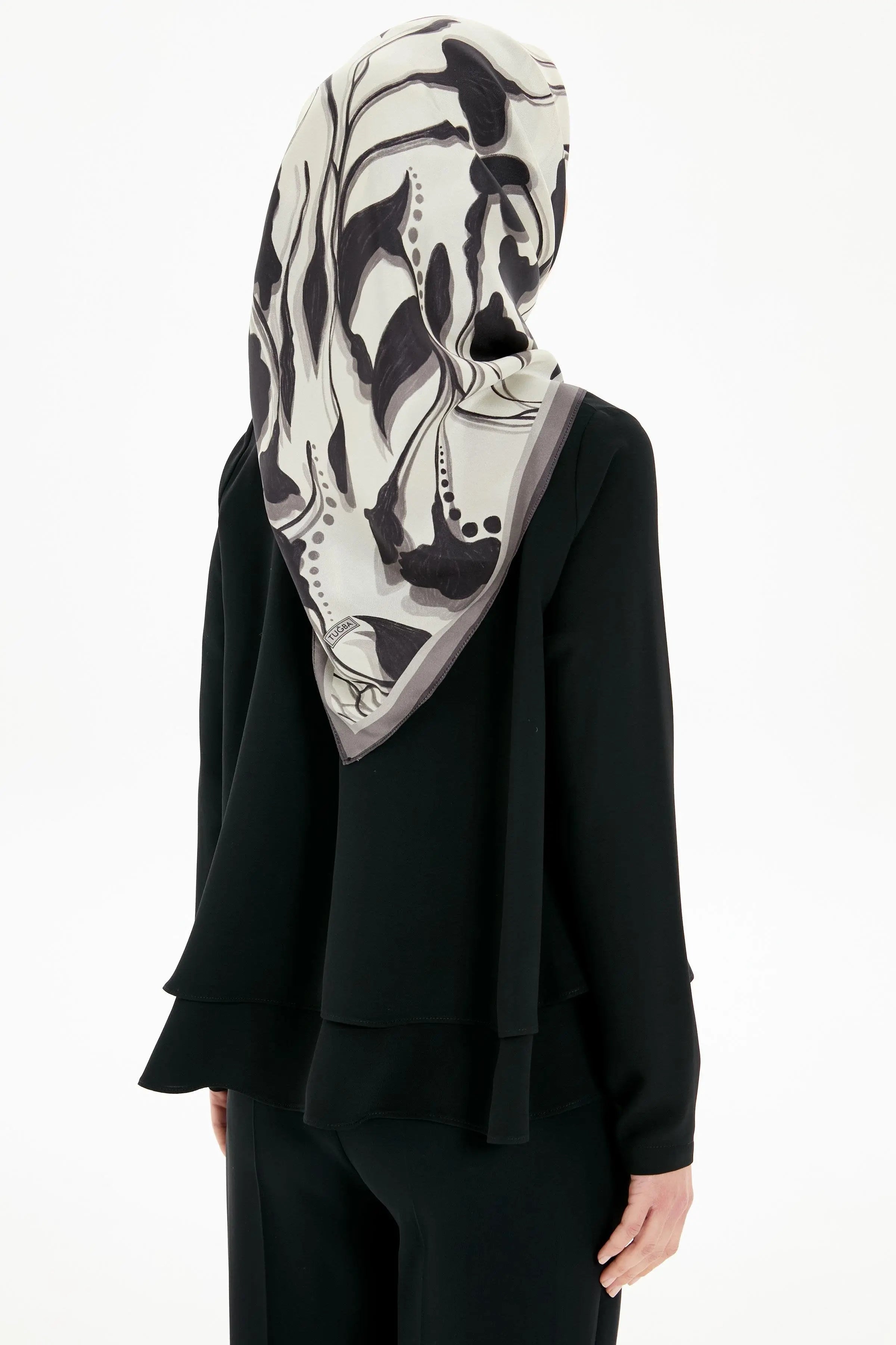 İki Katlı Bluz - Siyah TUGBA