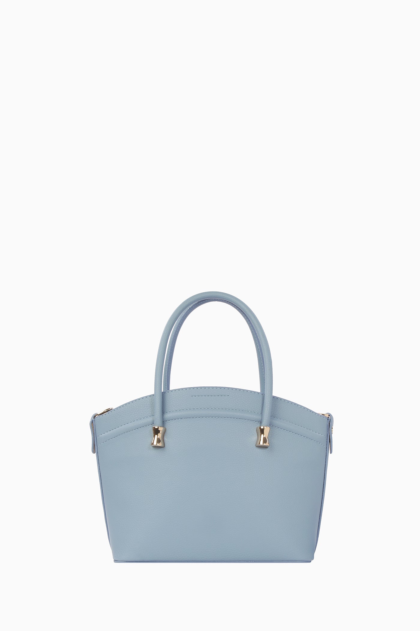 Kabartma Desenli Kova Çanta - Mavi TUGBA