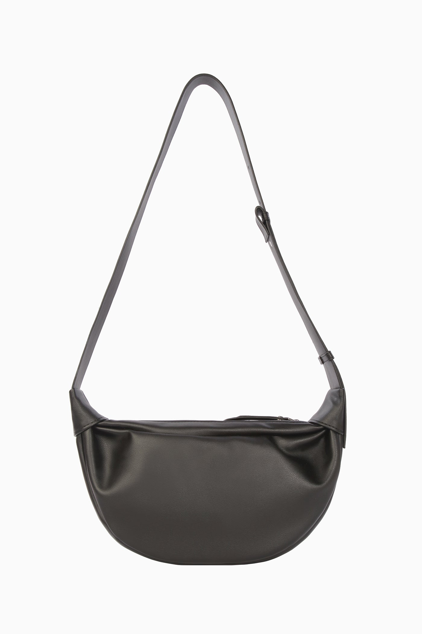 Kalın Kemer Askılı Çanta - Siyah TUGBA