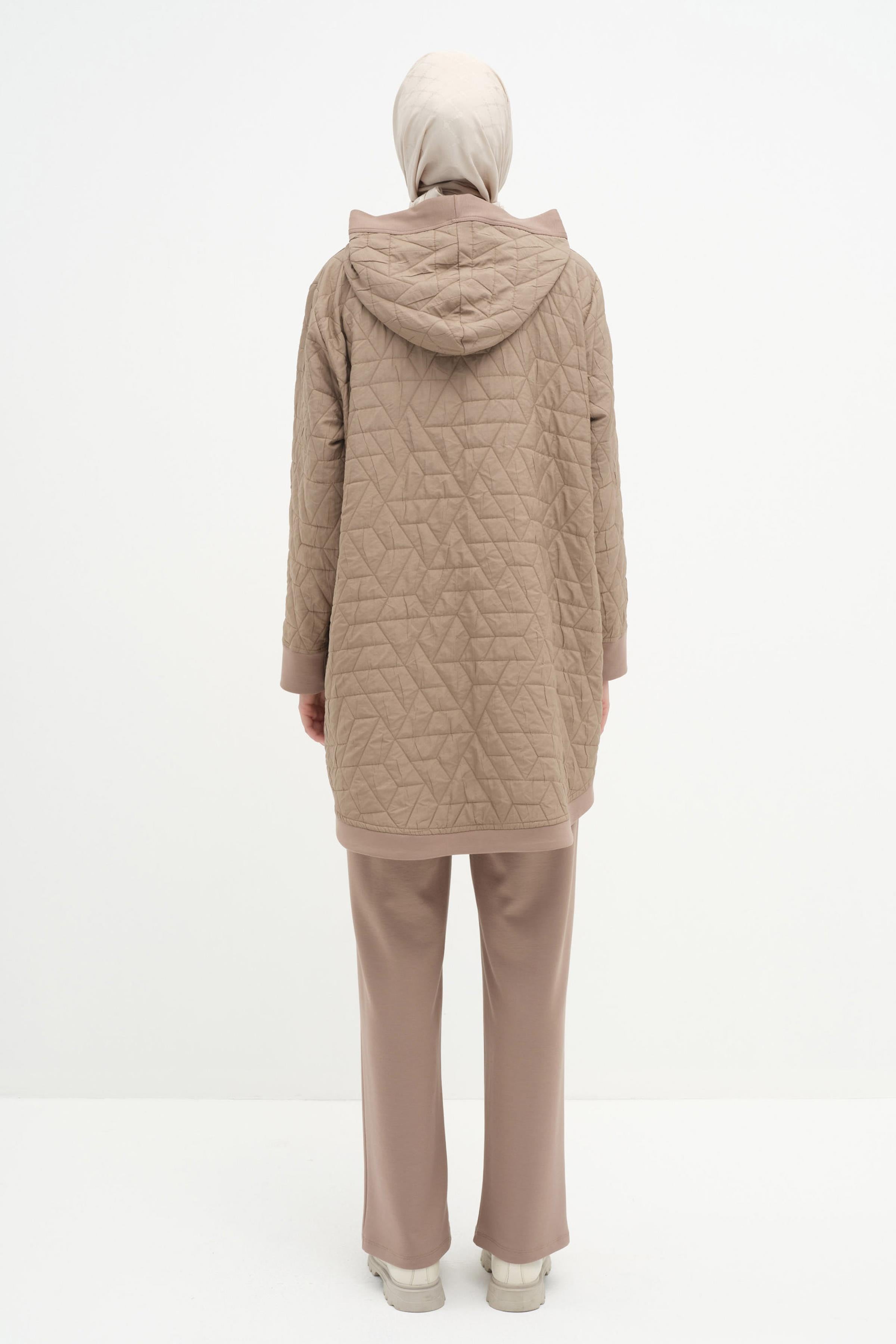 Kap Pantolon Takım - Camel TUGBA