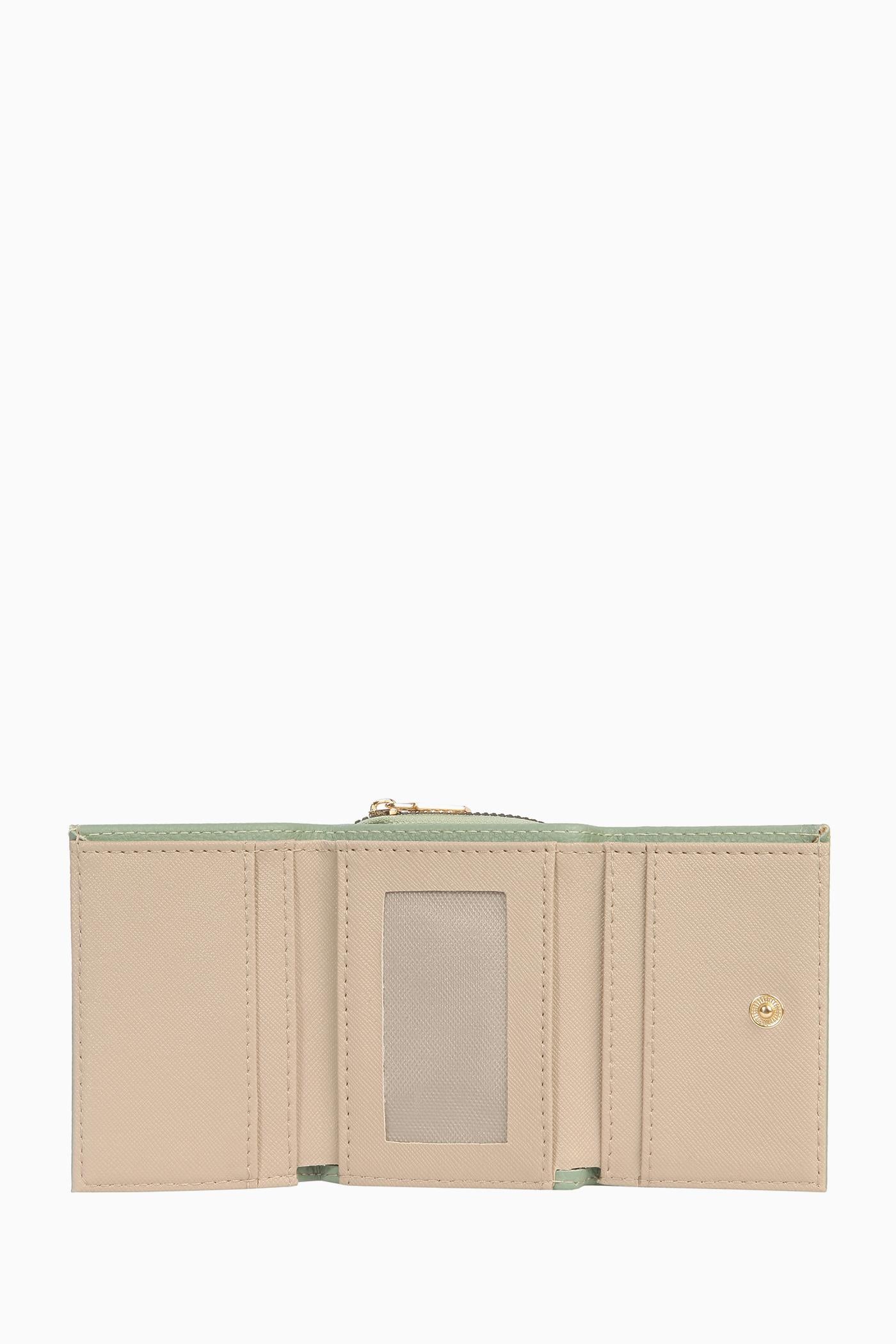 Kare Cüzdan - Mint TUGBA