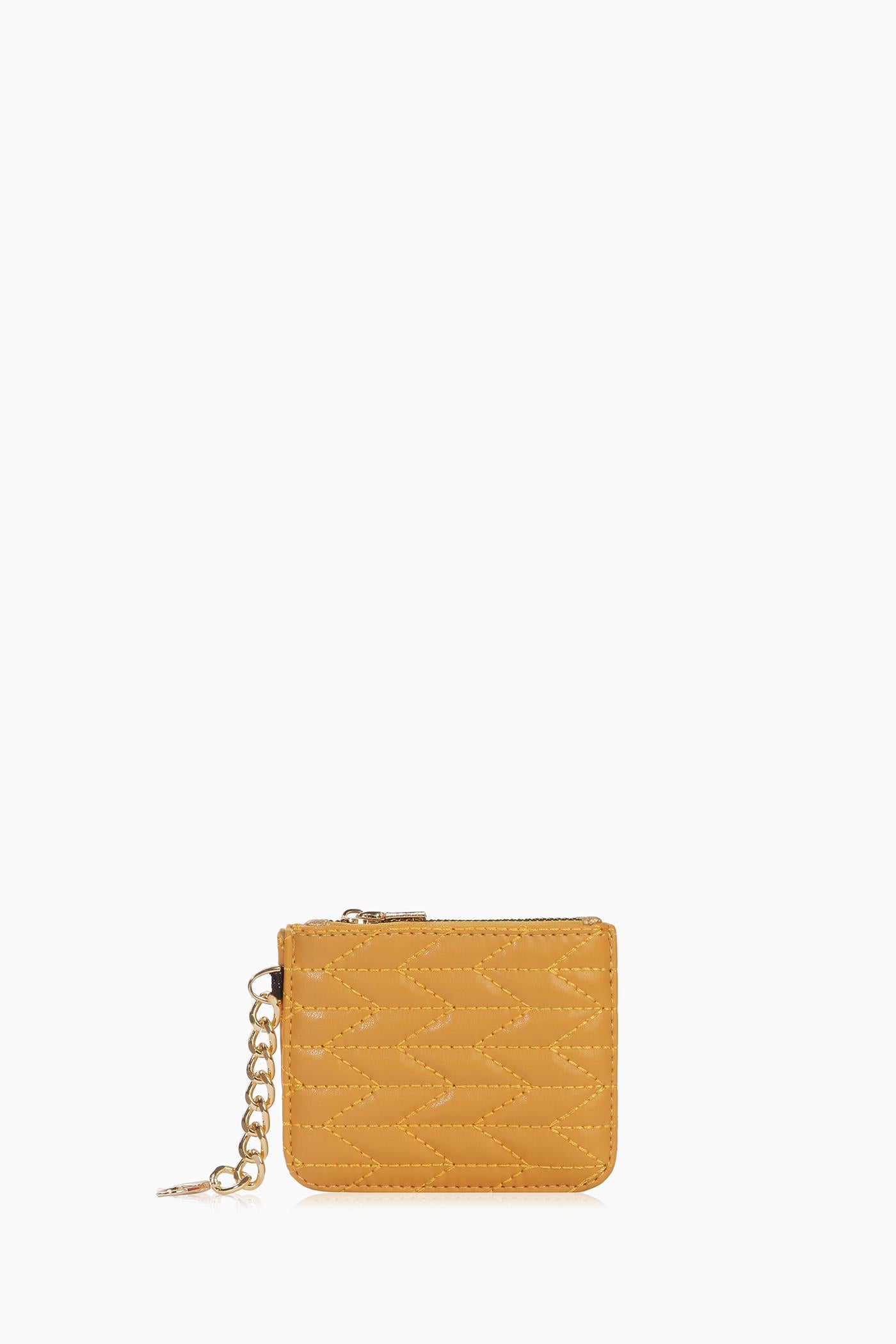 Kartlıklı Telefon Çantası - Hardal TUGBA