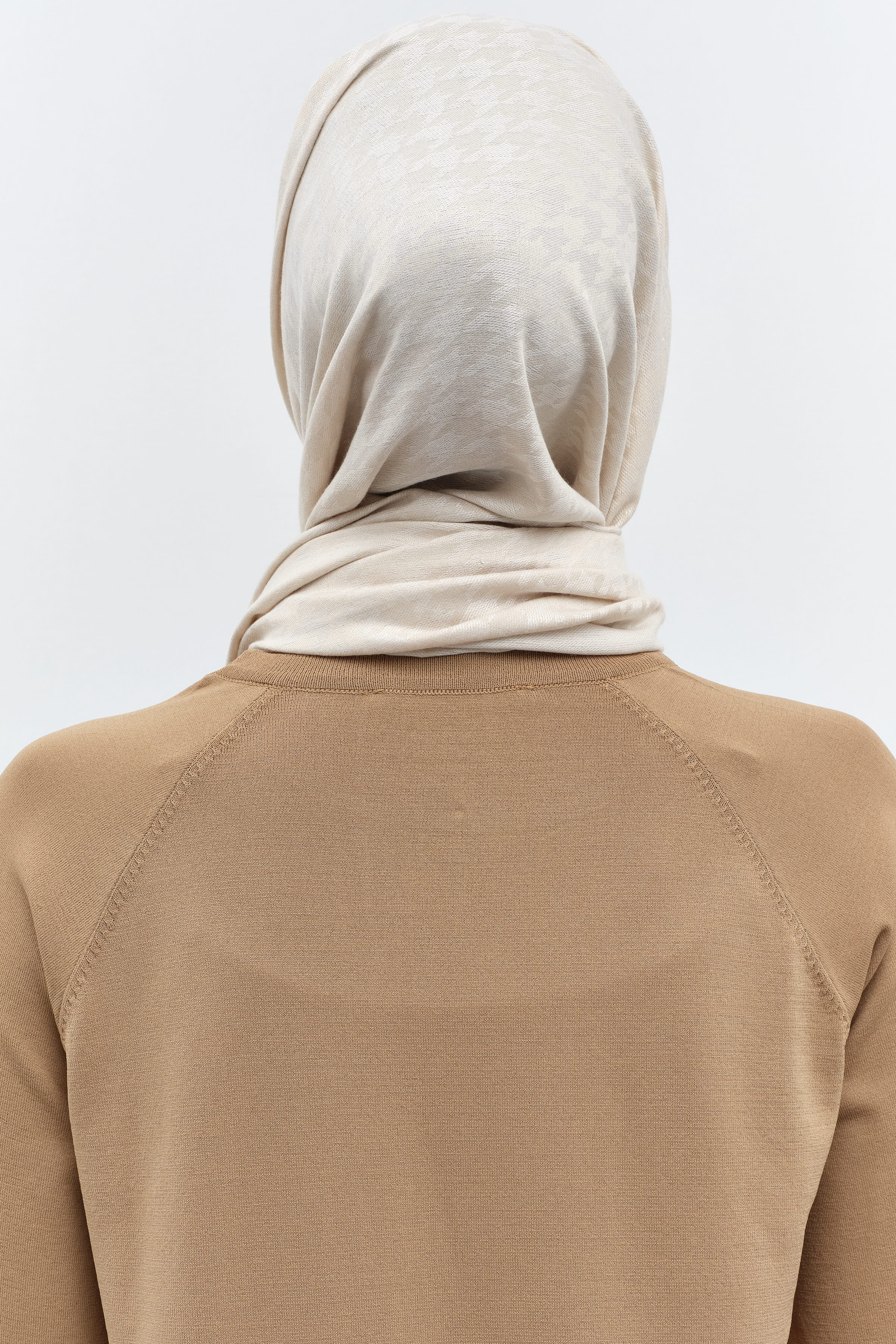 Kazayağı Desen Viskon Şal - Taş TUGBA