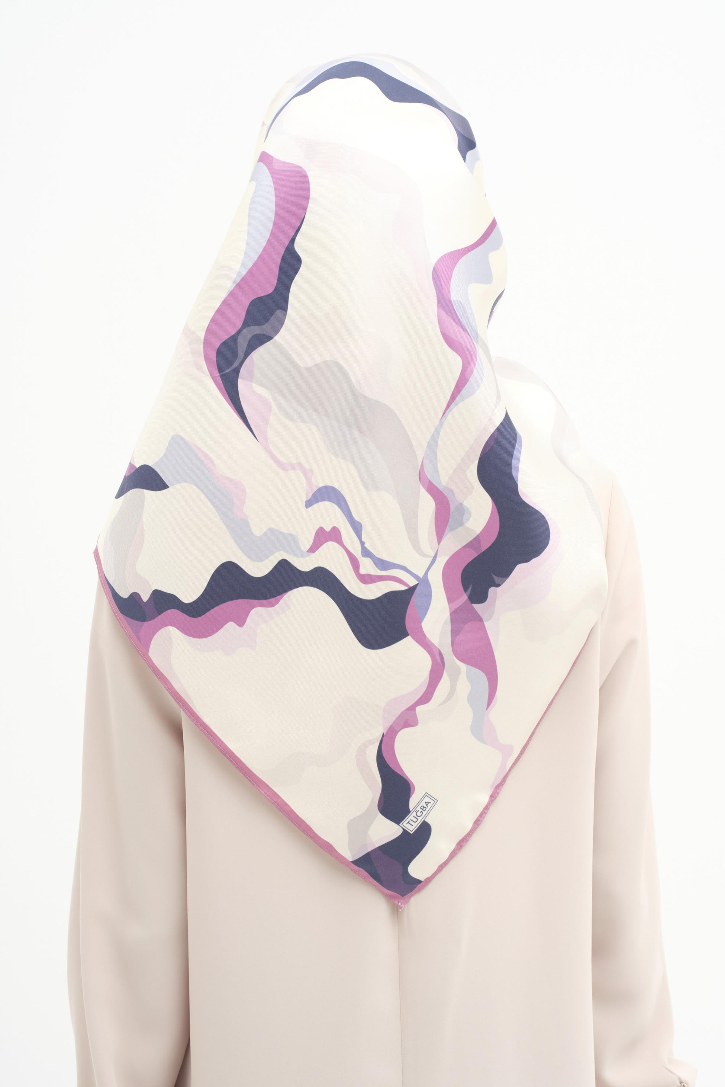 Kemerli Detaylı Üçlü Takım - Mürdüm TUGBA