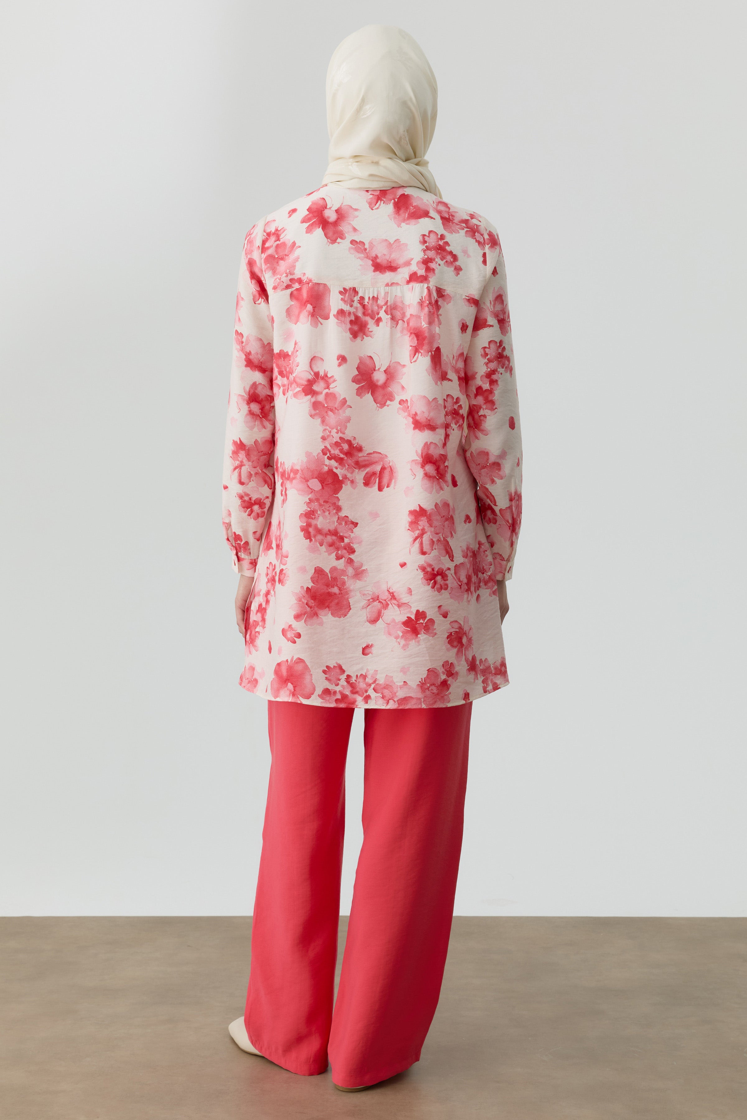 Kesik Detaylı Pantolon - Mercan TUGBA