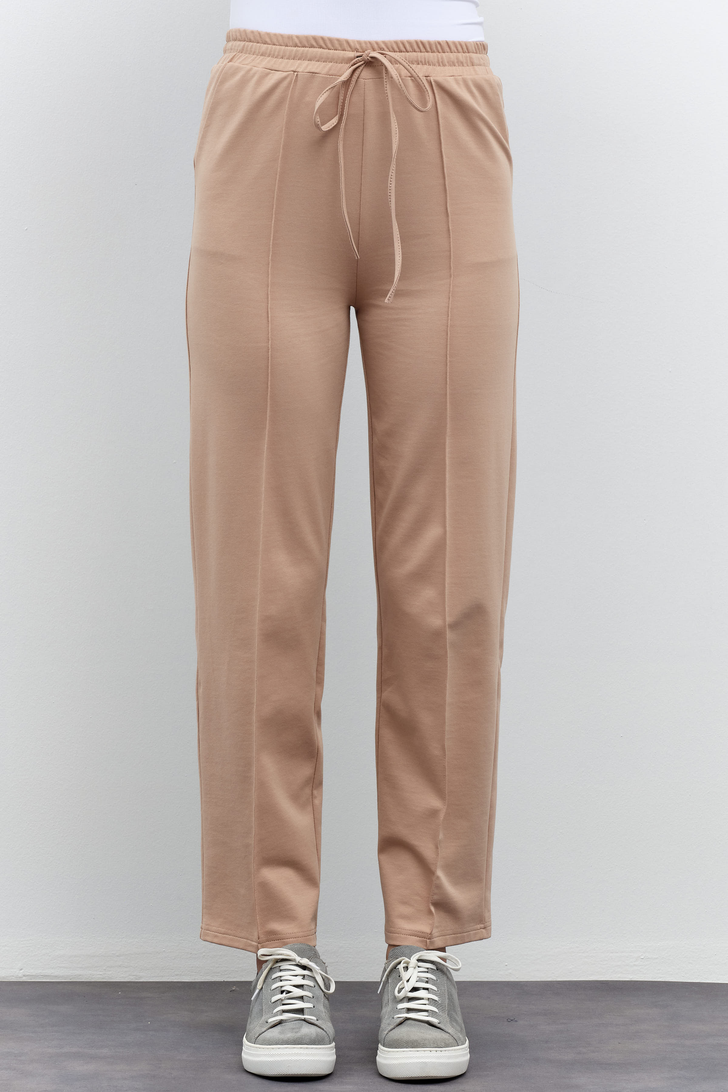 Kollar Taş Detaylı Tunik Pantolon Takım - Taş TUGBA