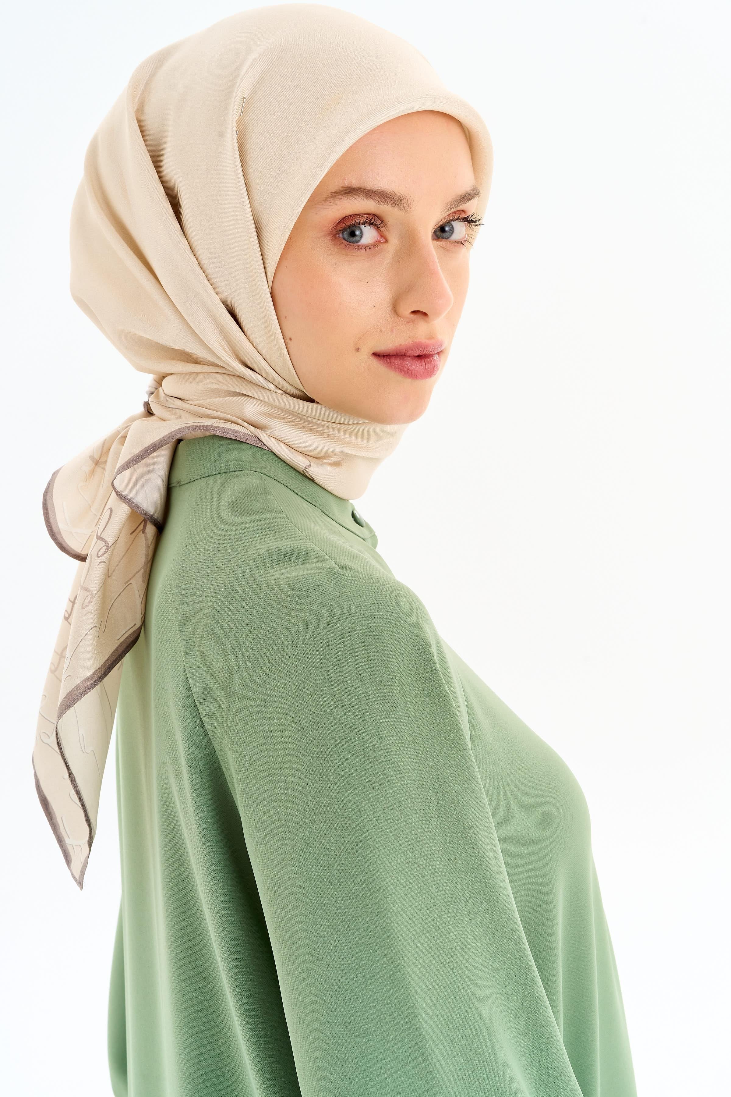 Kolu Pile Detaylı Bluz - Mint TUGBA